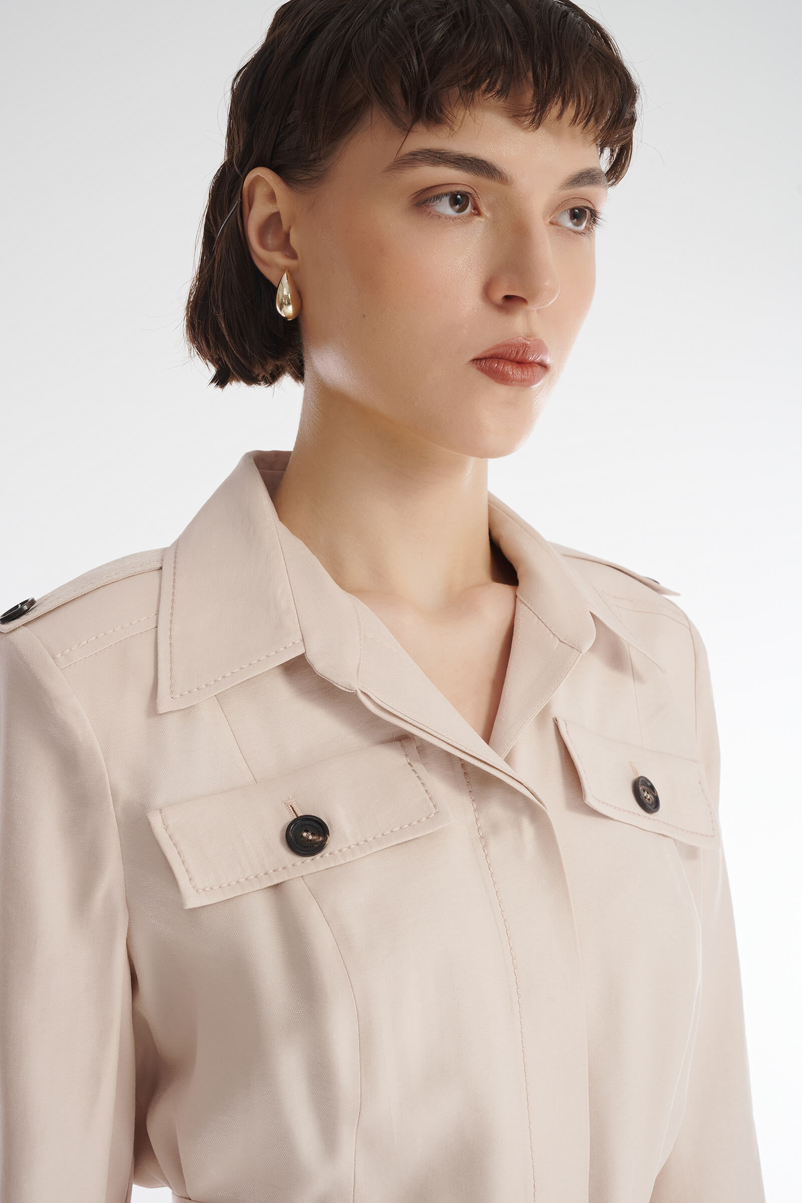 Жакет с накладными карманами Бренд Caterina Leman