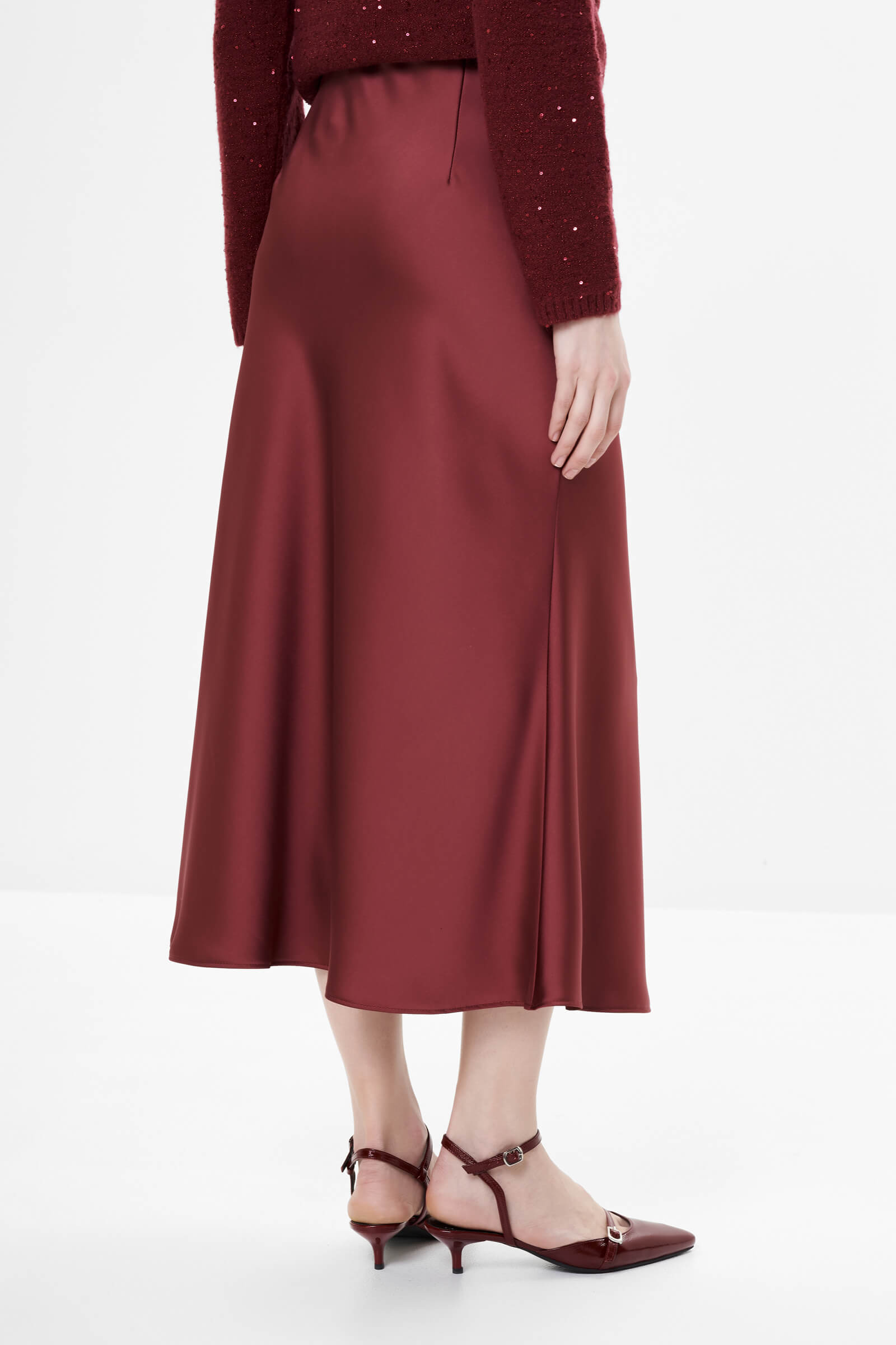 Атласная юбка Бренд Luisa Viola