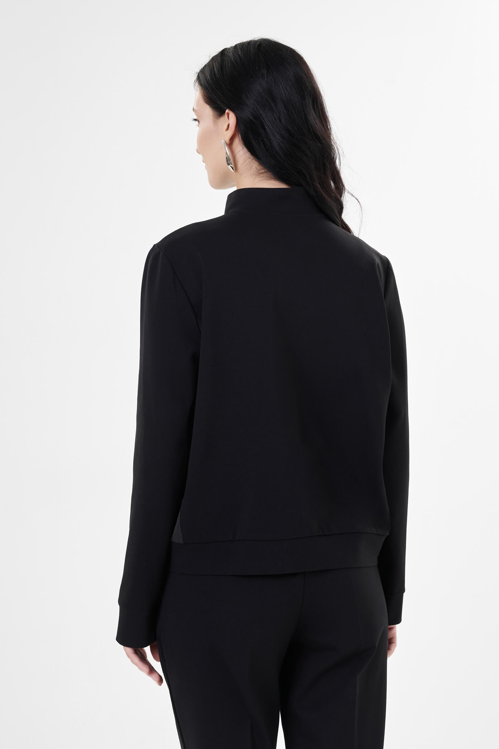 Толстовка из смесовой вискозы с пайетками Бренд Milva Mi