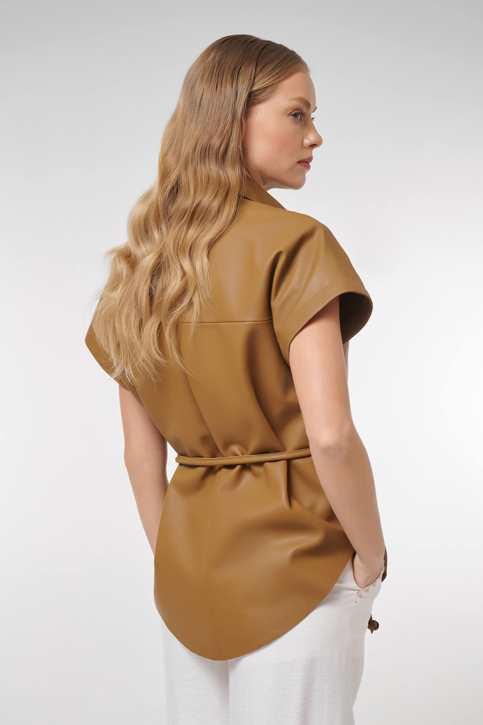 Куртка из натуральной кожи Бренд Caterina Leman