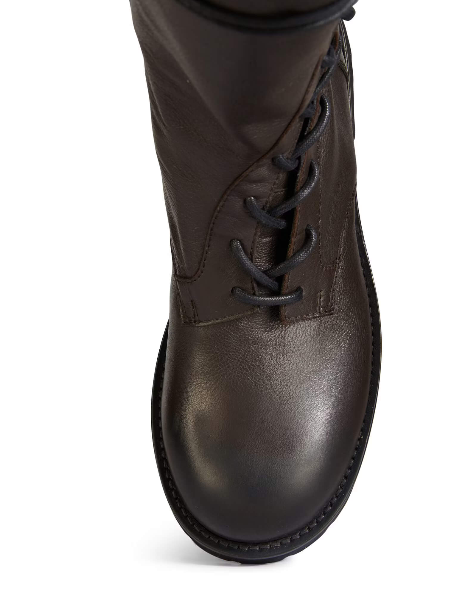 Ботинки с асимметричной шнуровкой Бренд High