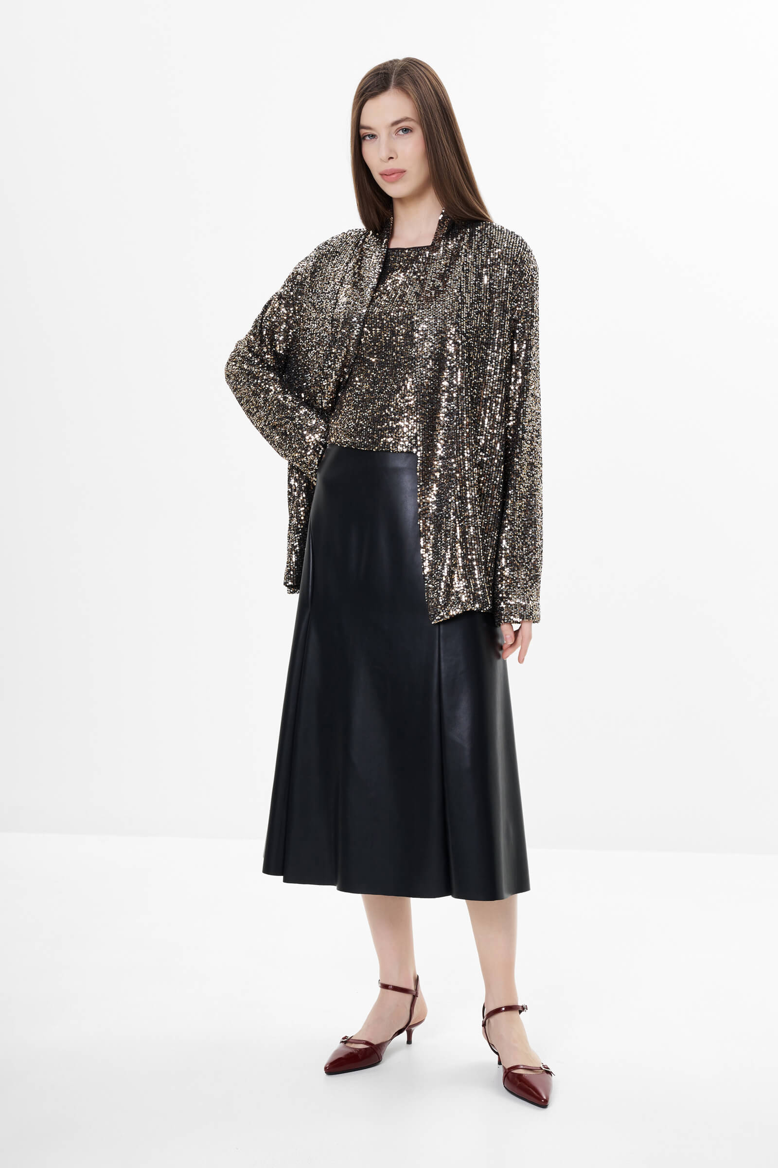 Жакет с пайетками Бренд Luisa Viola