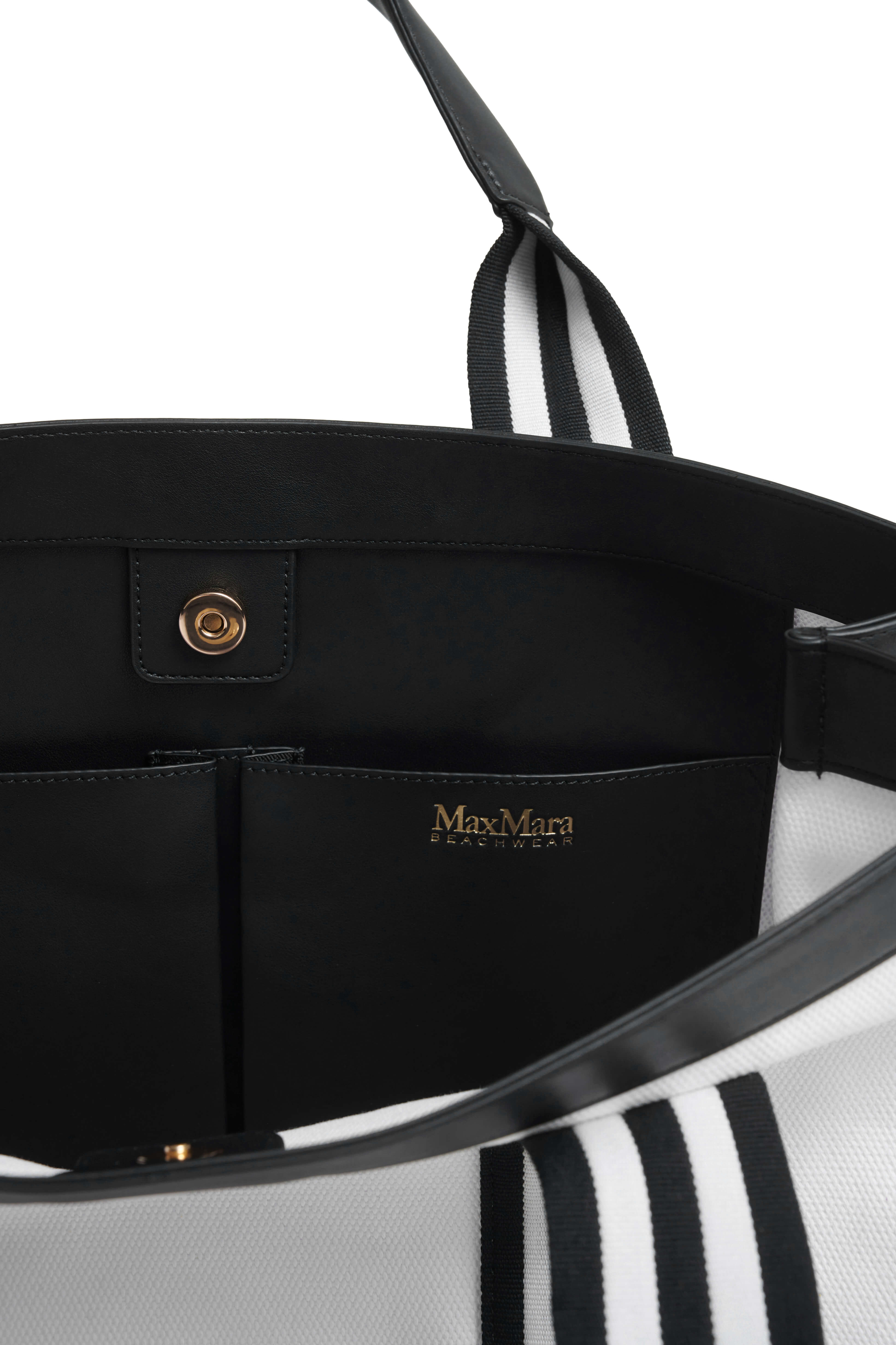 Пляжная сумка из плотного хлопка Бренд Max Mara