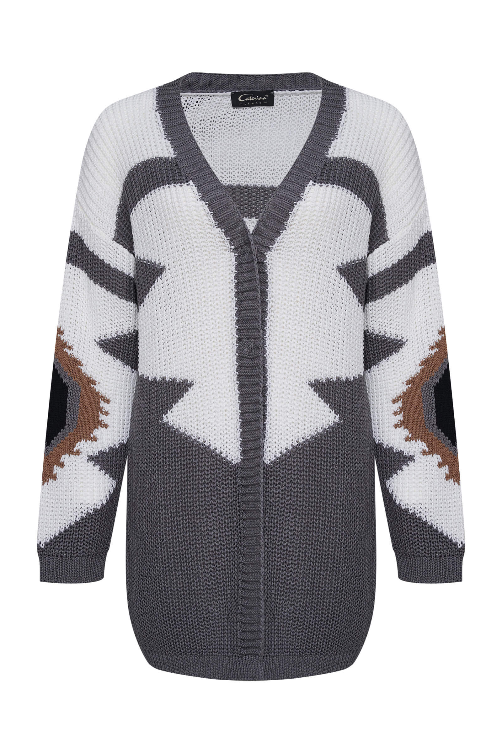 Джемпер с узором Бренд Caterina Leman