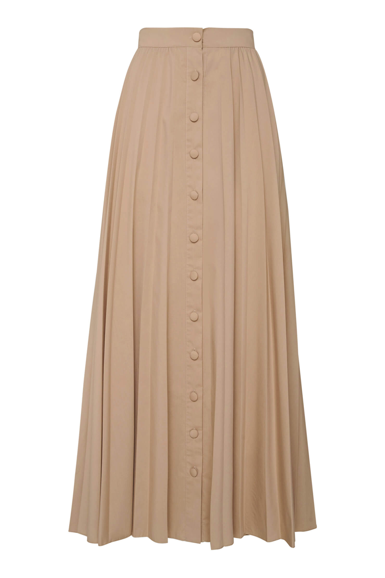 Плиссированная юбка на пуговицах Бренд Milva Mi