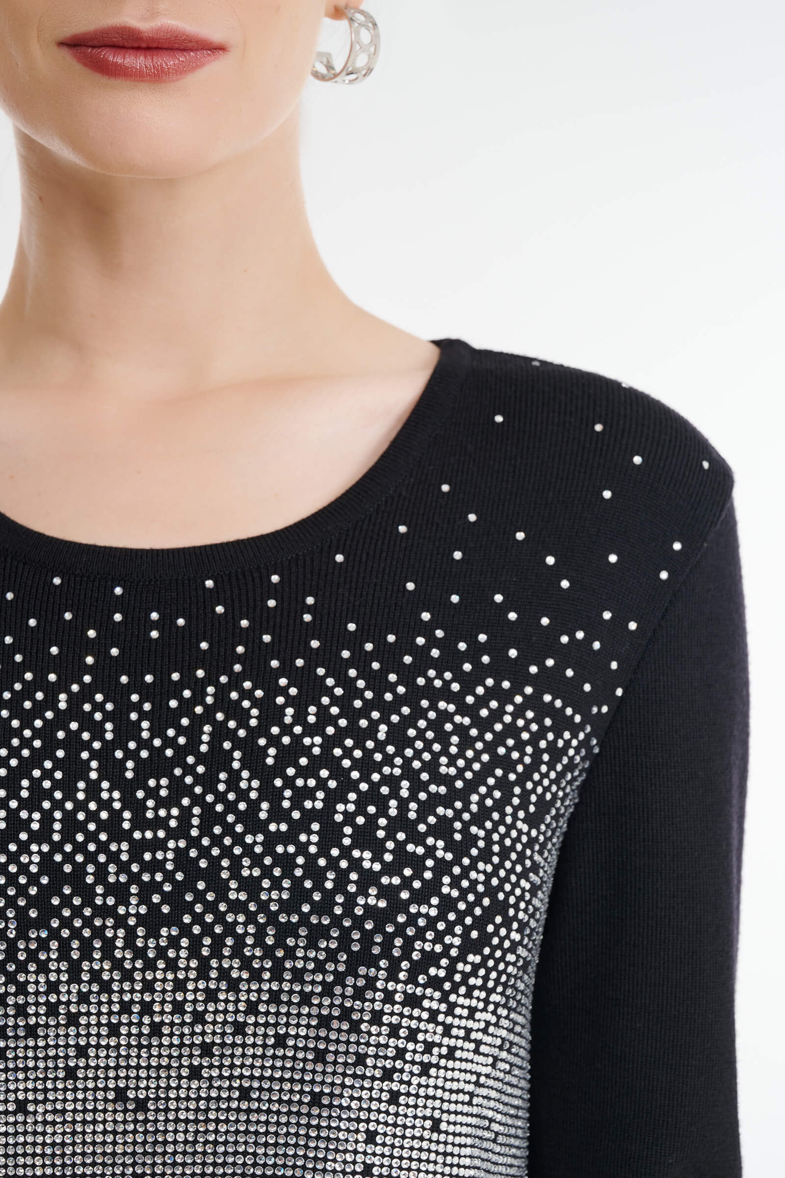 Трикотажное платье с разрезом Бренд Daniela Drei