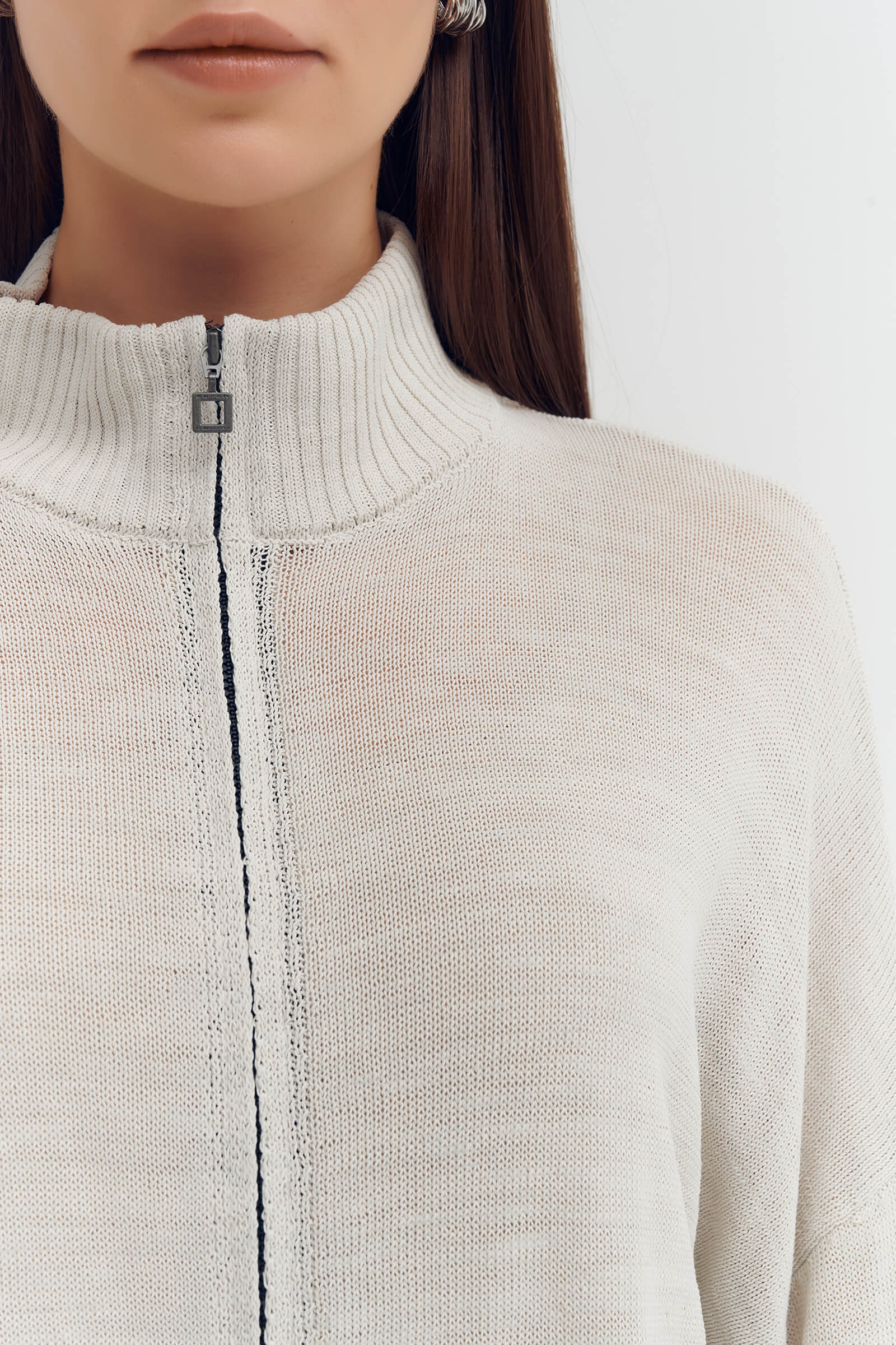 Кардиган на молнии Бренд Sarah Pacini