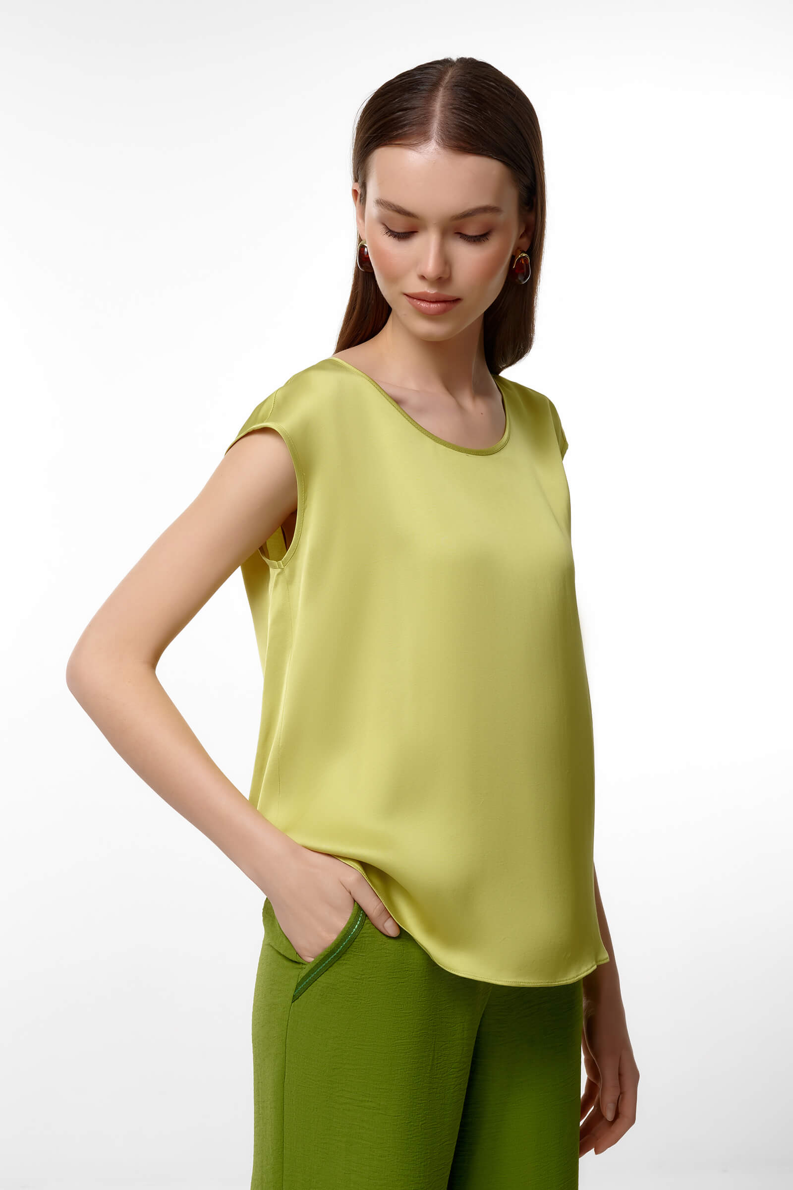 Топ из поливискозы Бренд Caterina Leman