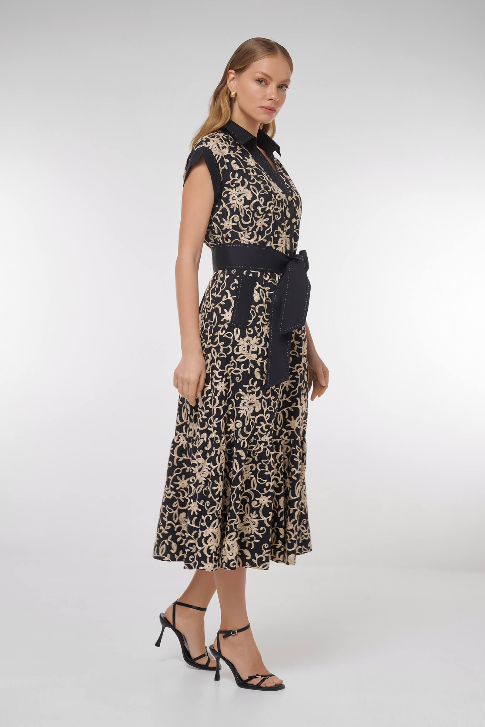 Платье с вышивкой Бренд Caterina Leman