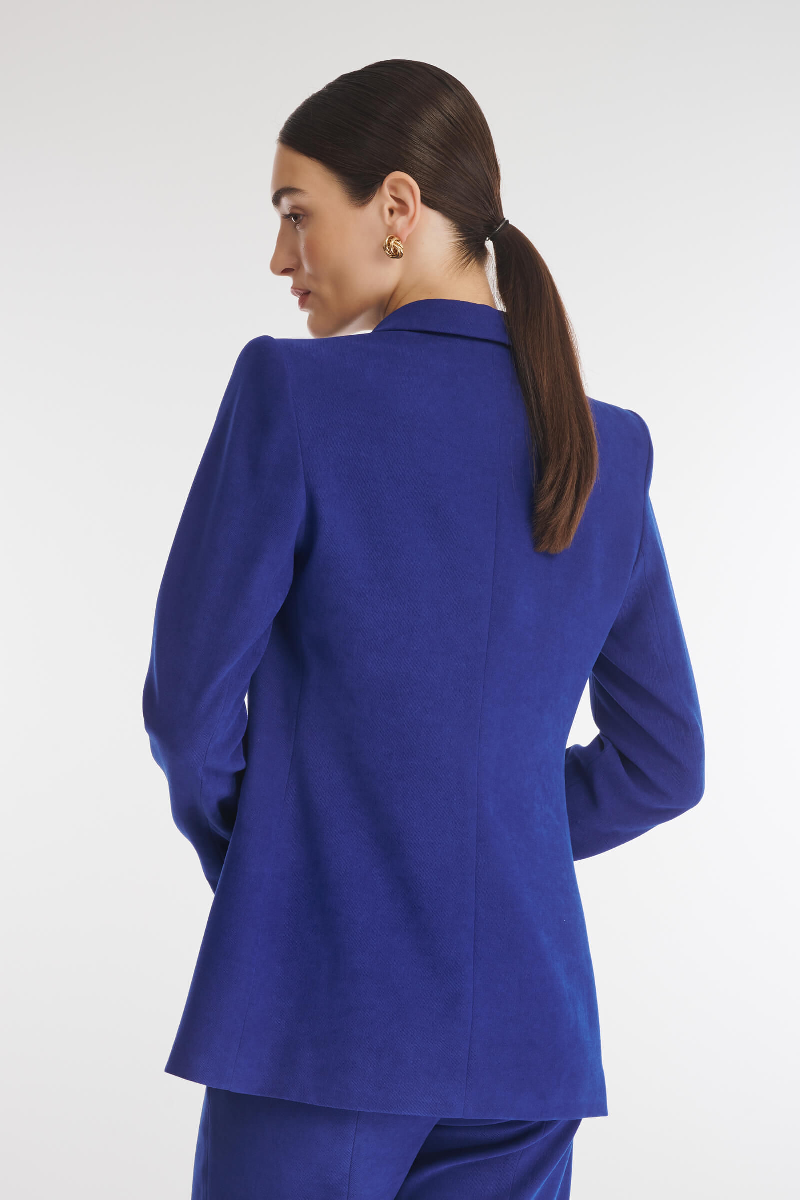 Однобортный пиджак с вышивкой Бренд Caterina Leman