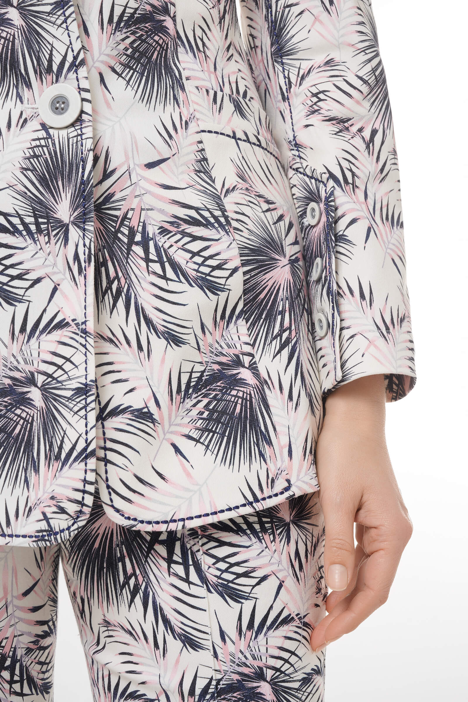 Жакет с растительным принтом Бренд Caterina Leman