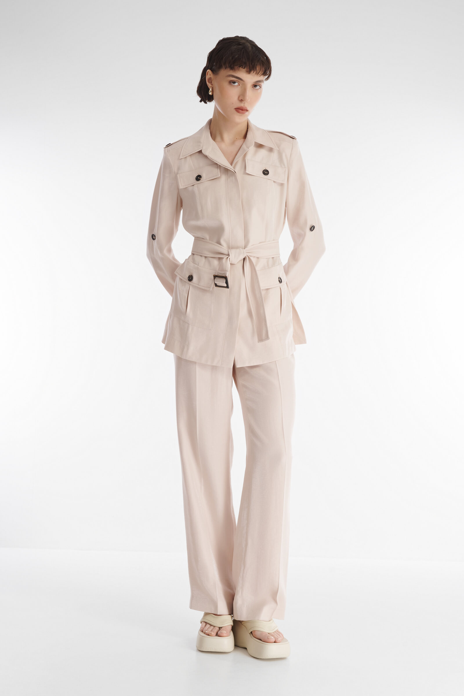 Жакет с накладными карманами Бренд Caterina Leman