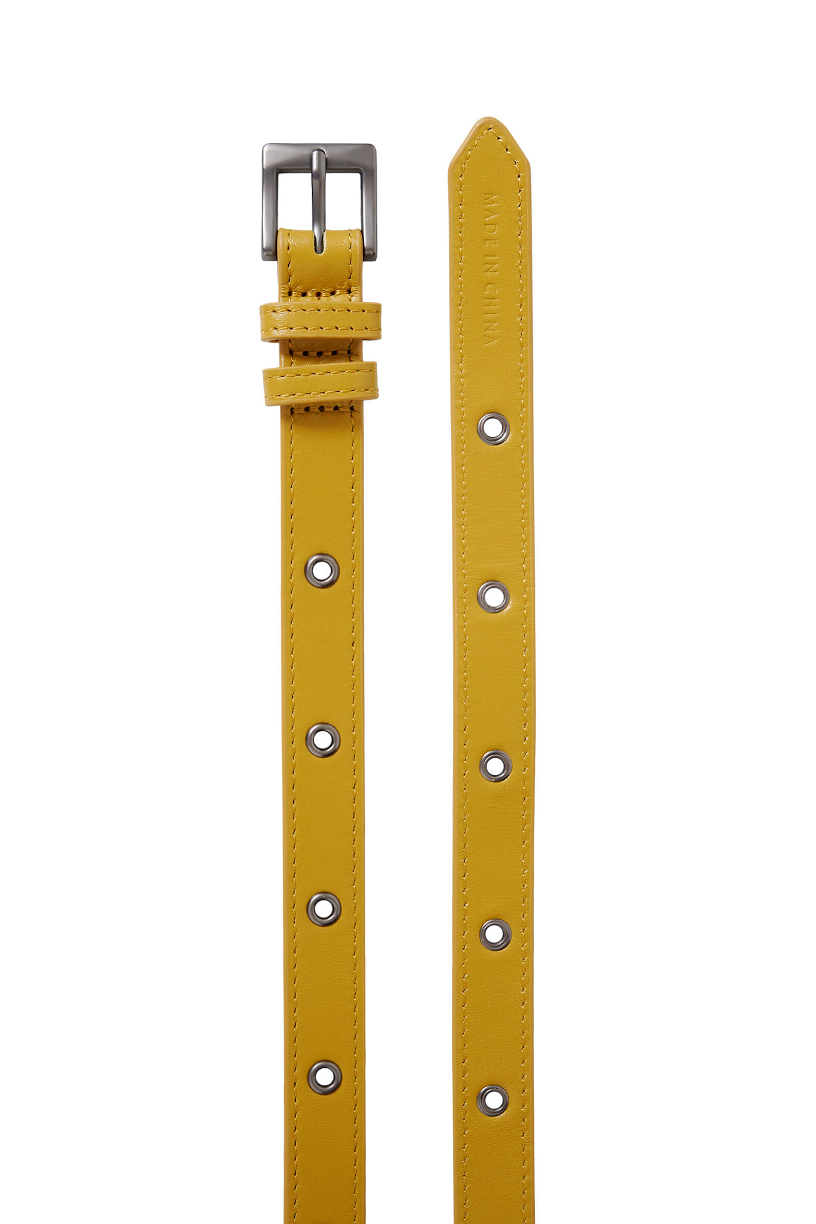 Кожаный ремень с люверсами Бренд Sarah Pacini