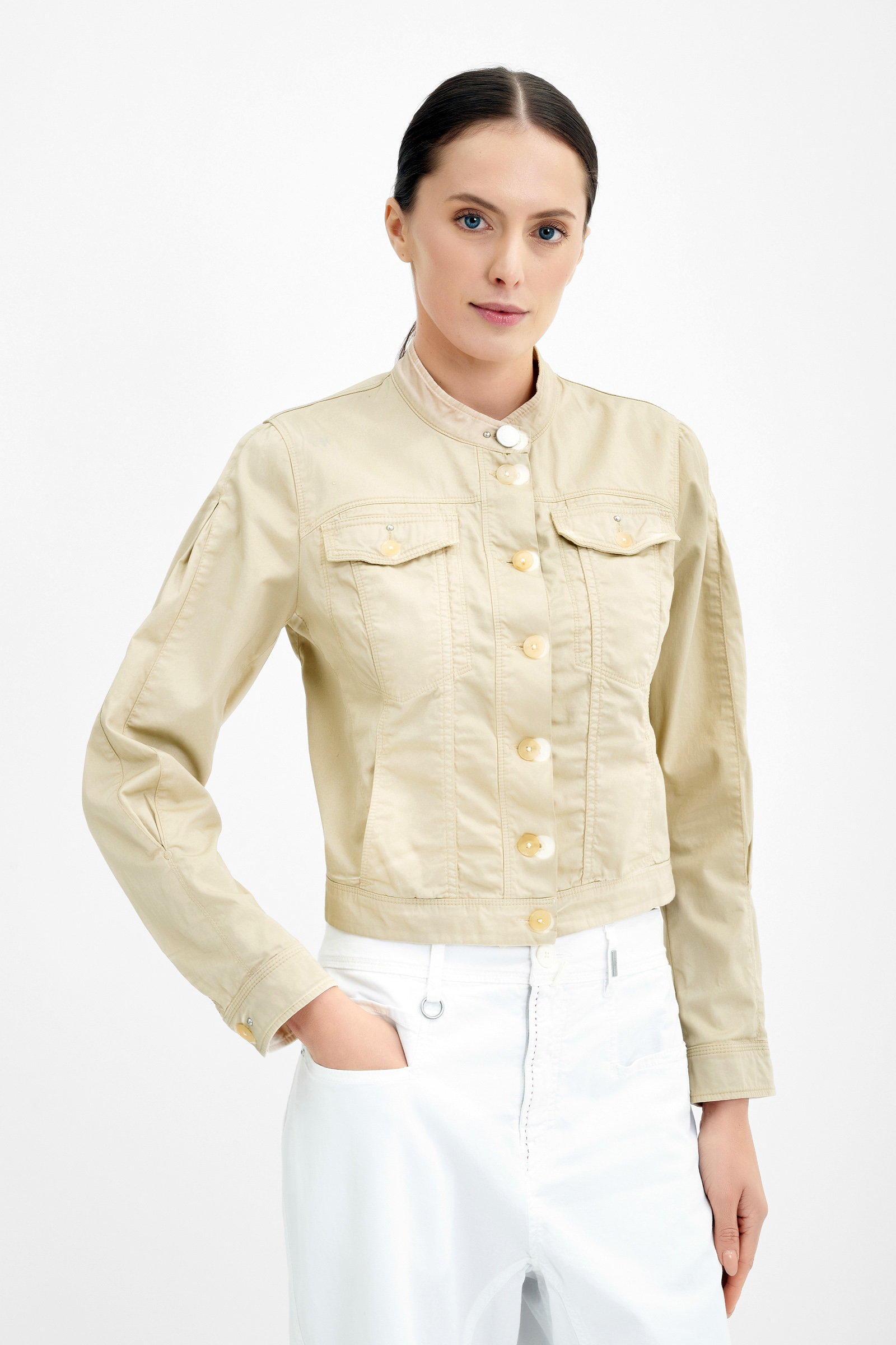 Куртка с вареным эффектом Бренд High