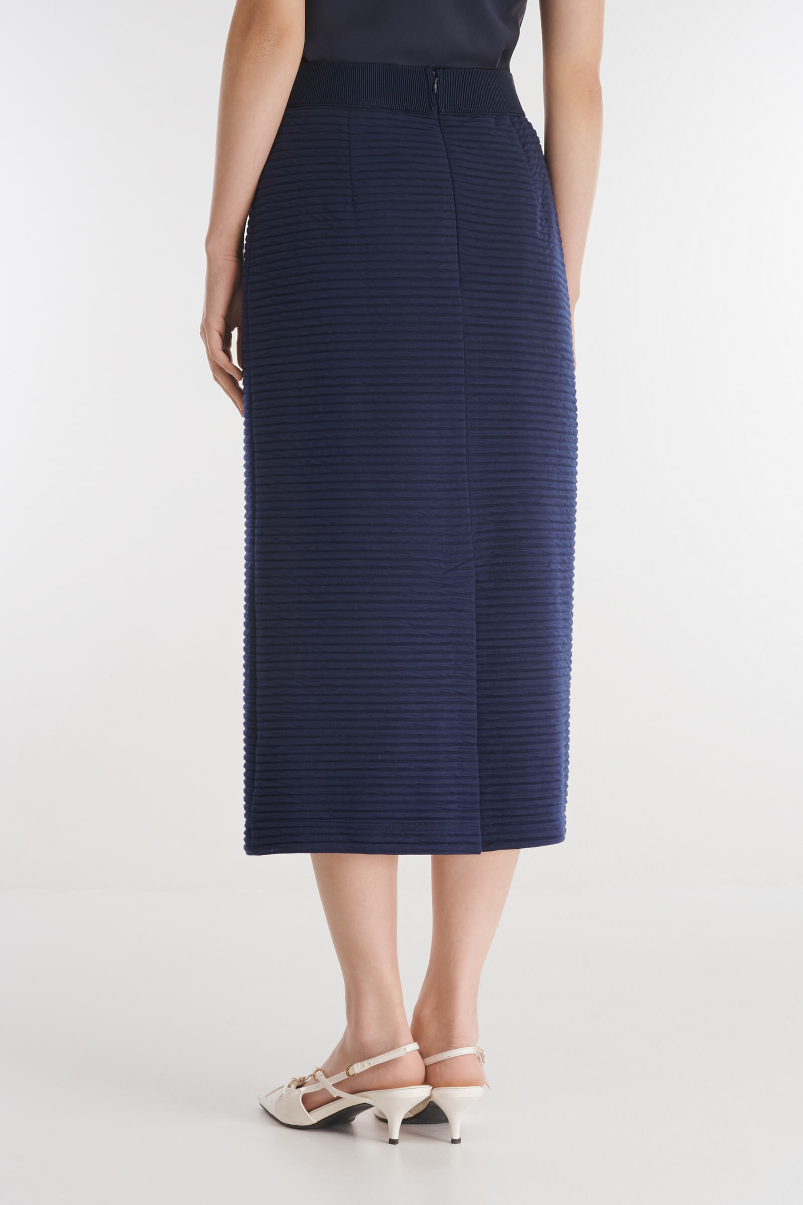 Фактурная юбка-карандаш из смесовой вискозы Бренд Caterina Leman