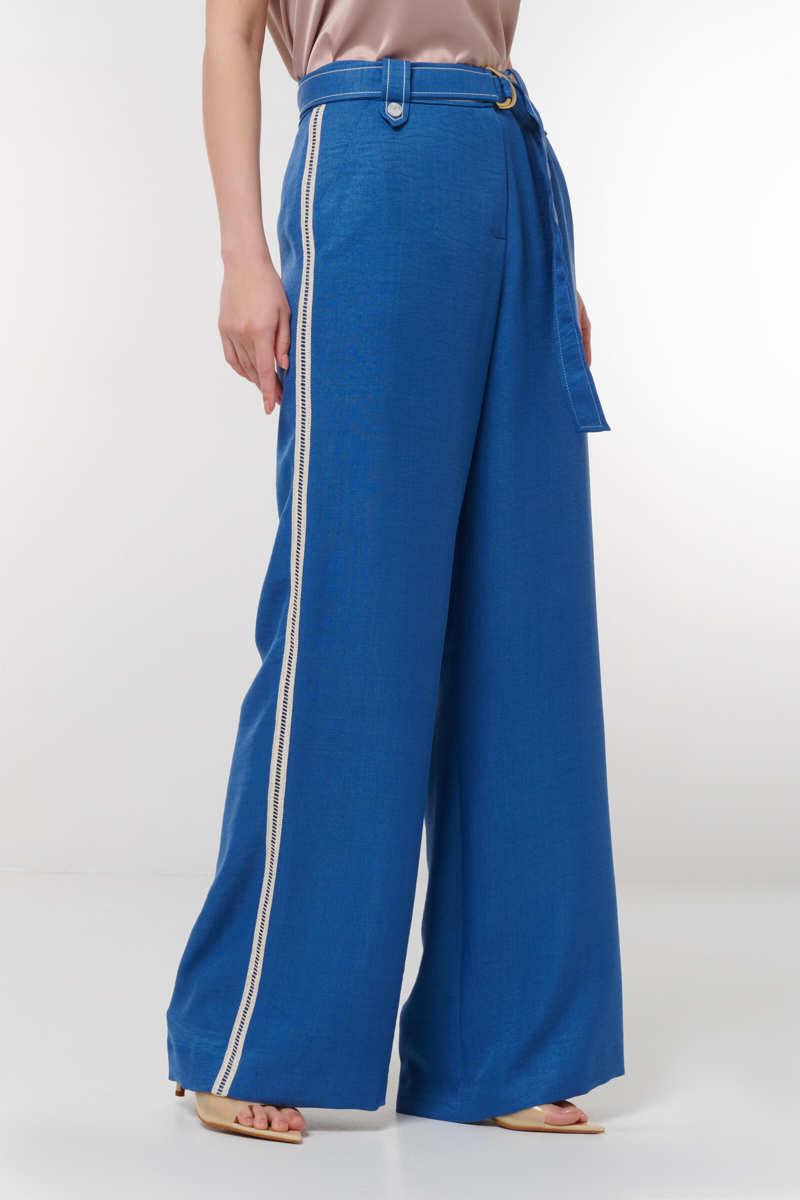 Брюки с контрастной строчкой Бренд Caterina Leman