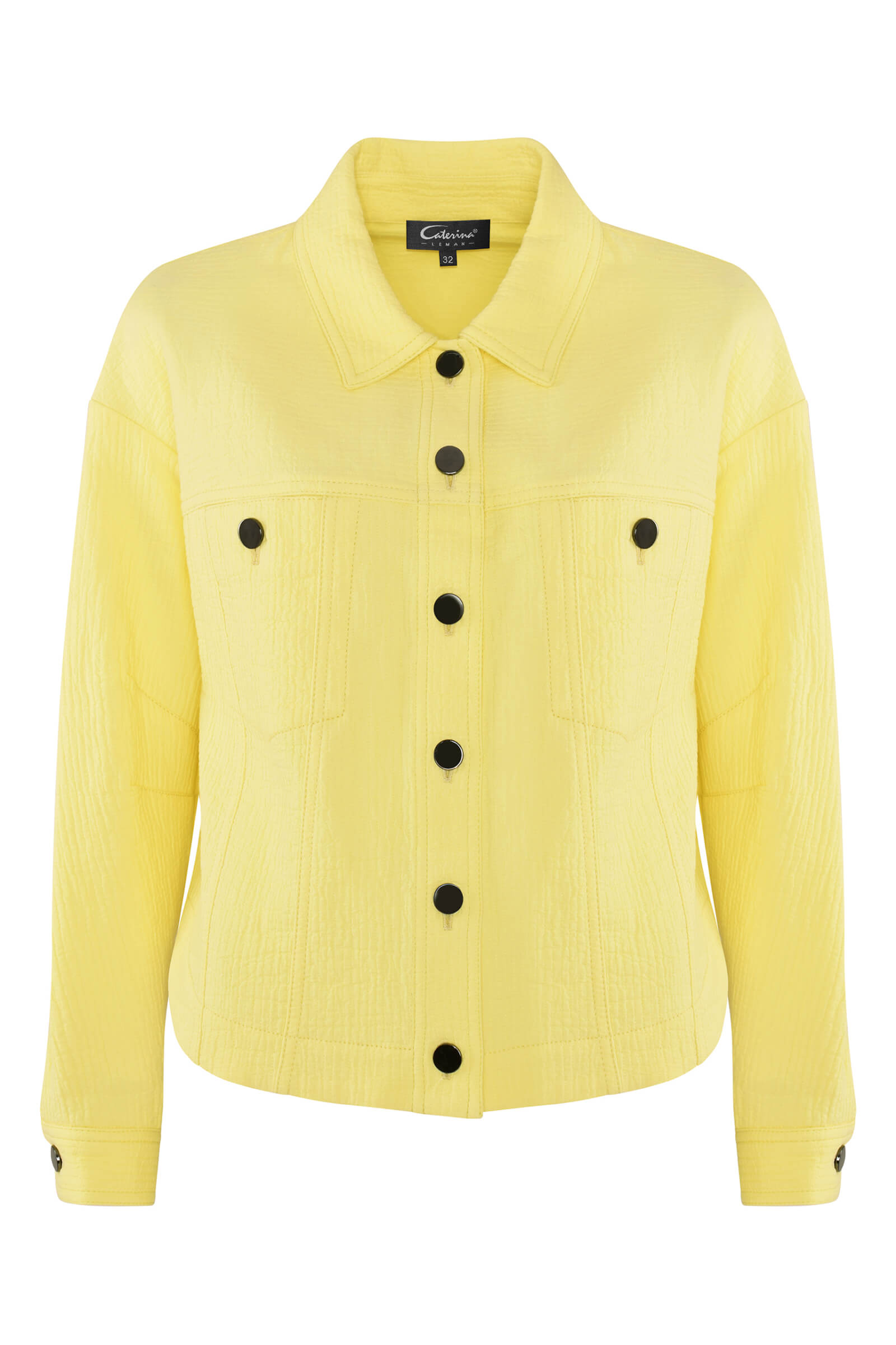 Укороченный жакет на пуговицах Бренд Caterina Leman