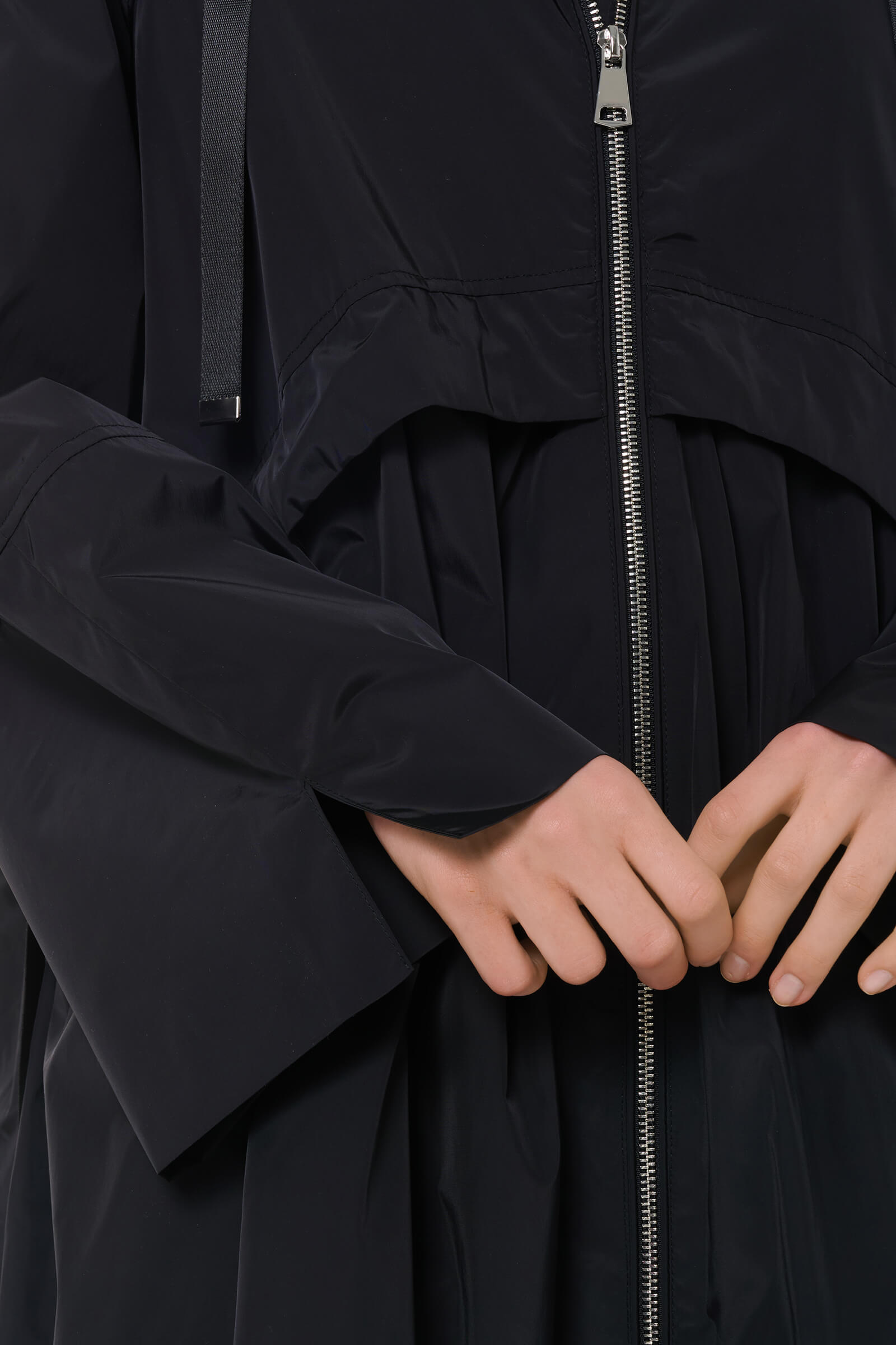 Длинный плащ с капюшоном Бренд Caterina Leman