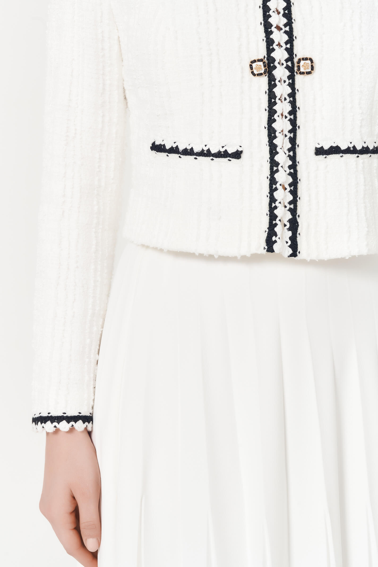 Жакет с контрастной отделкой Бренд Caterina Leman