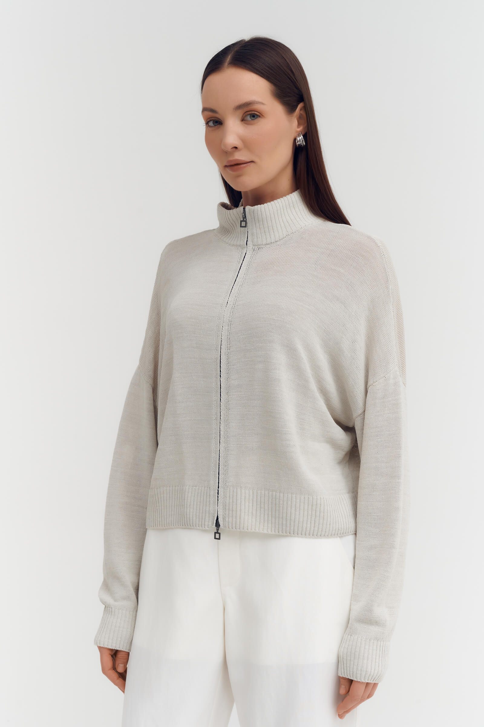 Кардиган на молнии Бренд Sarah Pacini