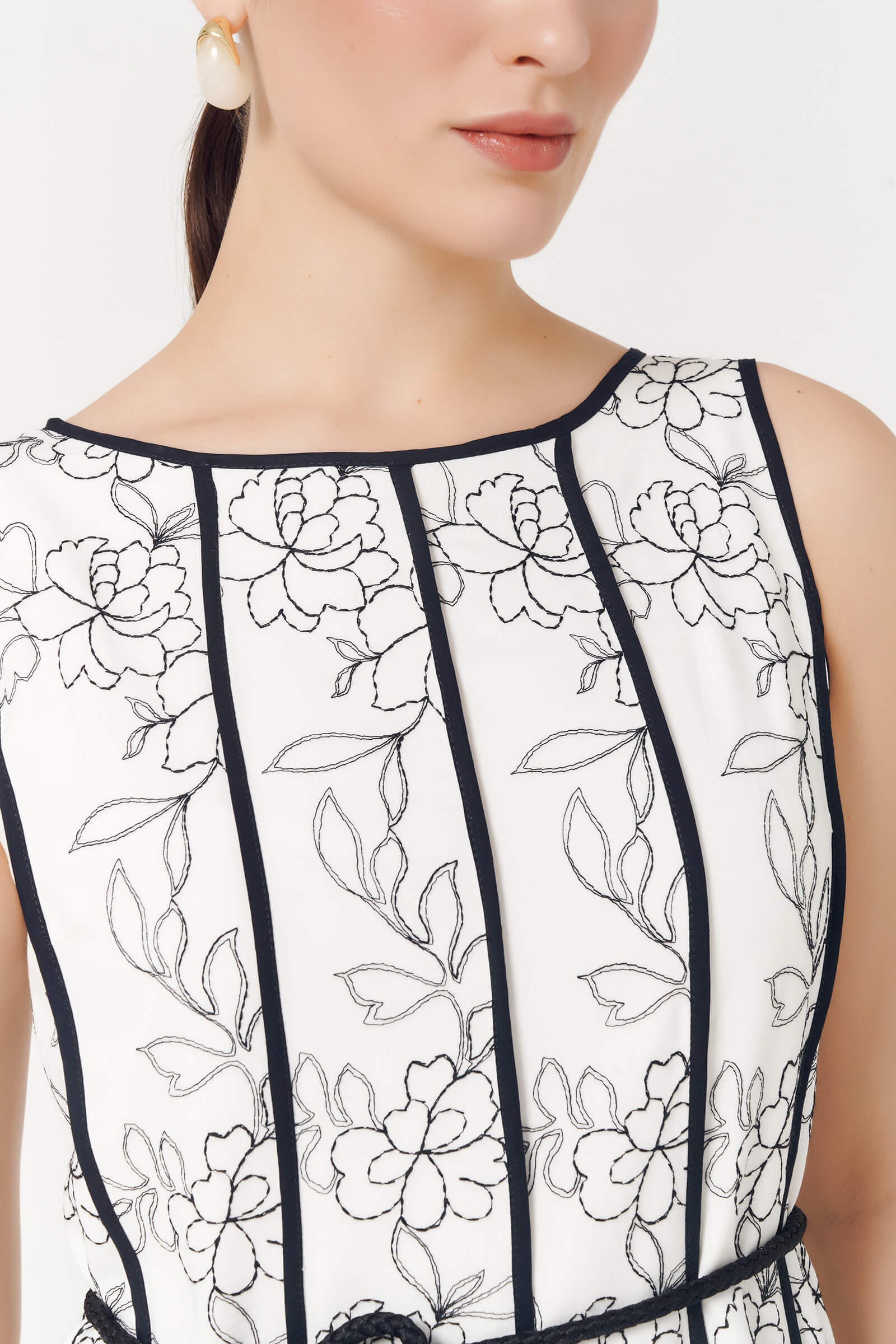 Платье с цветочным узором Бренд Caterina Leman