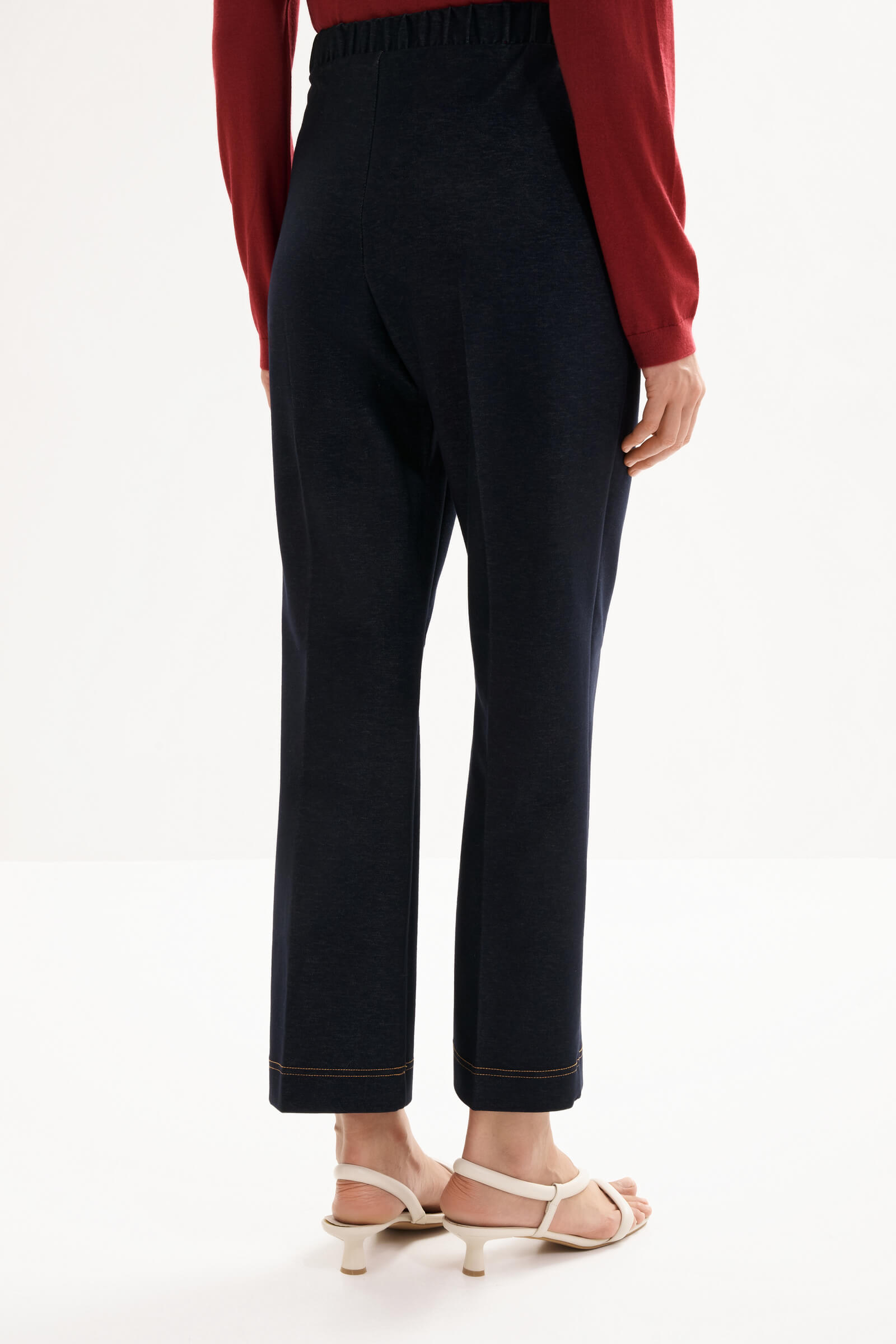 Хлопковые брюки со стрелками Бренд MM