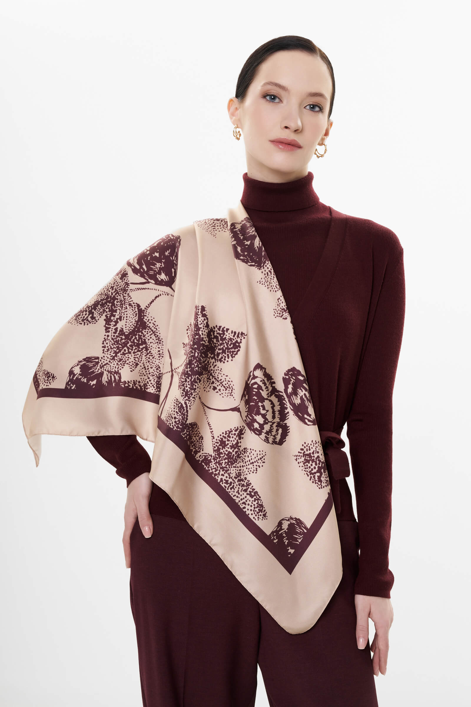 Шелковый платок Бренд Diana Gallesi