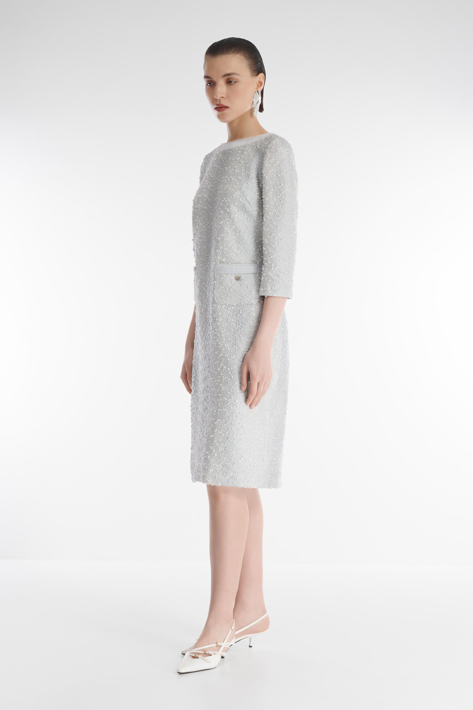 Фактурное платье-футляр Бренд Caterina Leman