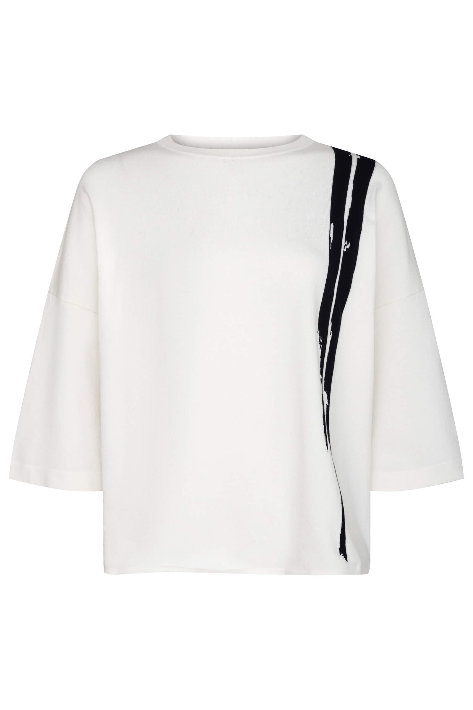 Джемпер с абстрактным узором Бренд Sarah Pacini