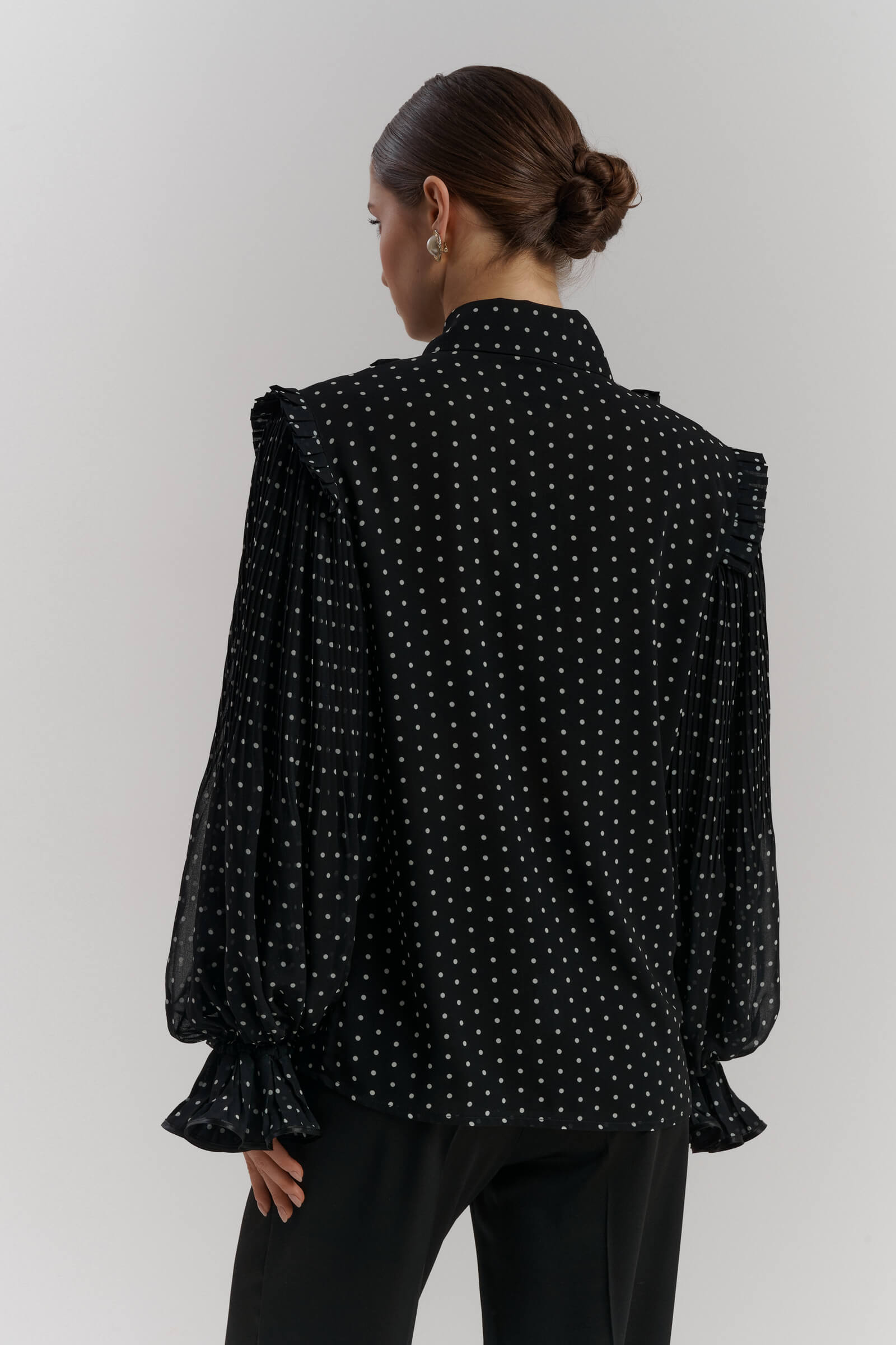 Рубашка в горох Бренд Daniela Drei