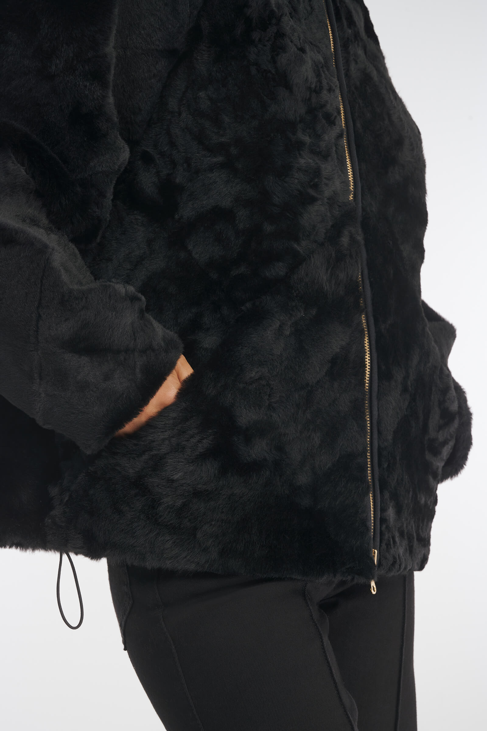 Дубленка двусторонняя из натурального меха Бренд Caterina Leman