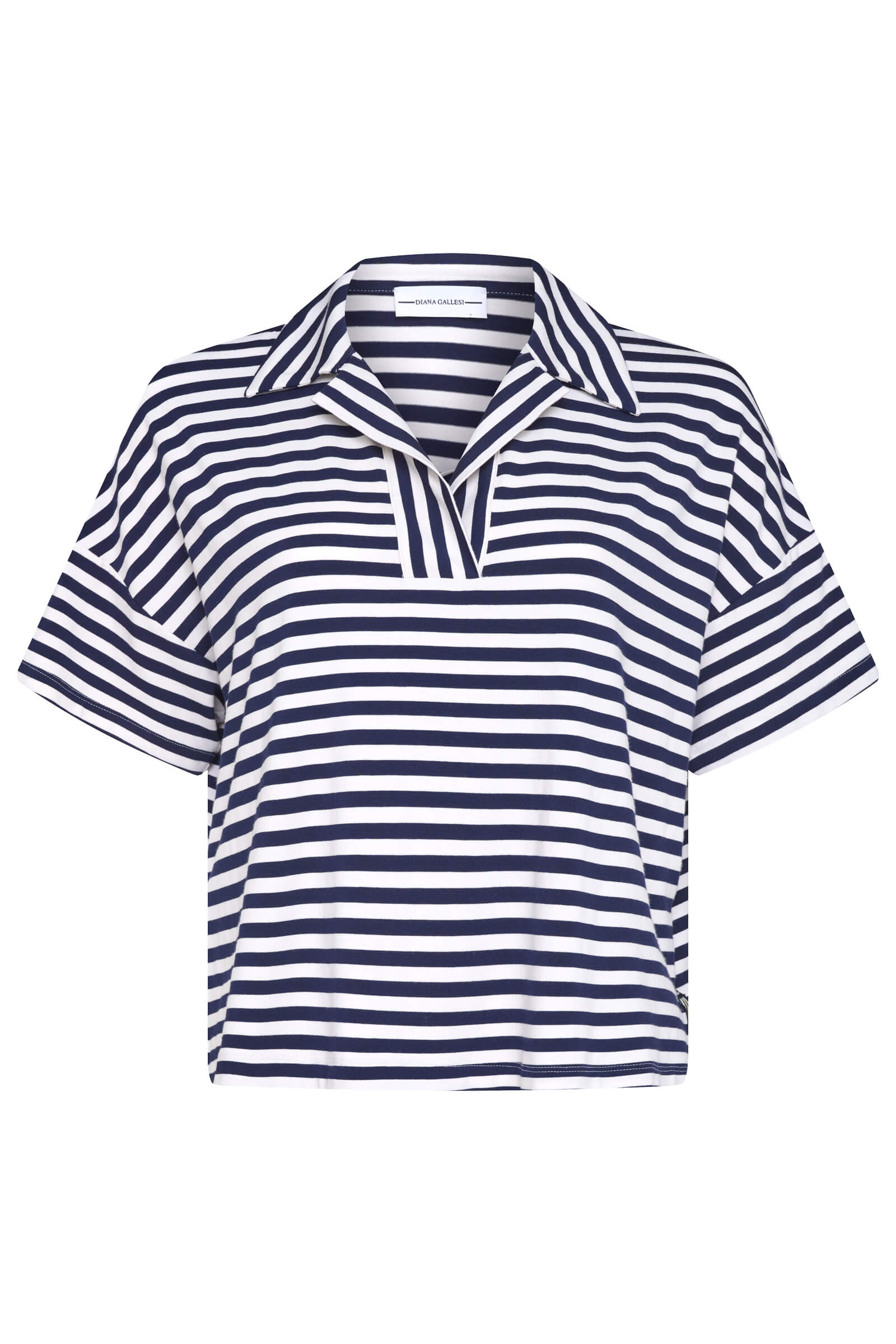 Футболка с отложным воротником Бренд Diana Gallesi