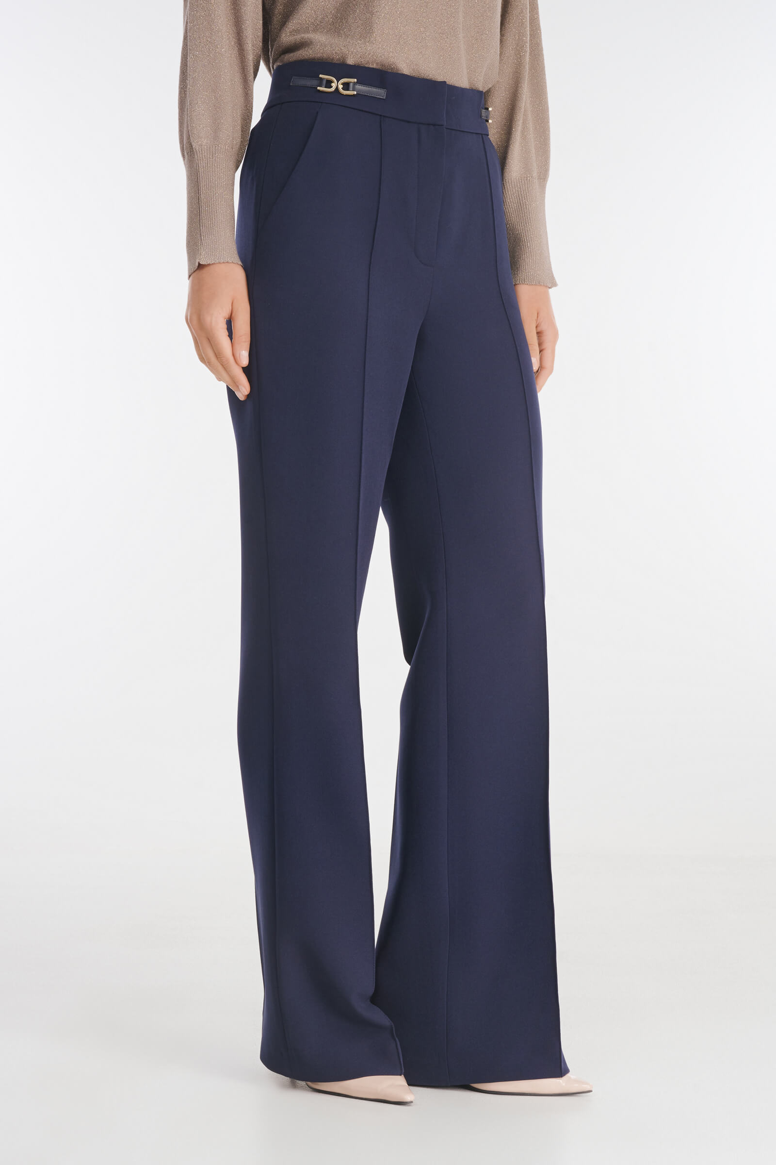 Брюки с декоративной фурнитурой Бренд Caterina Leman