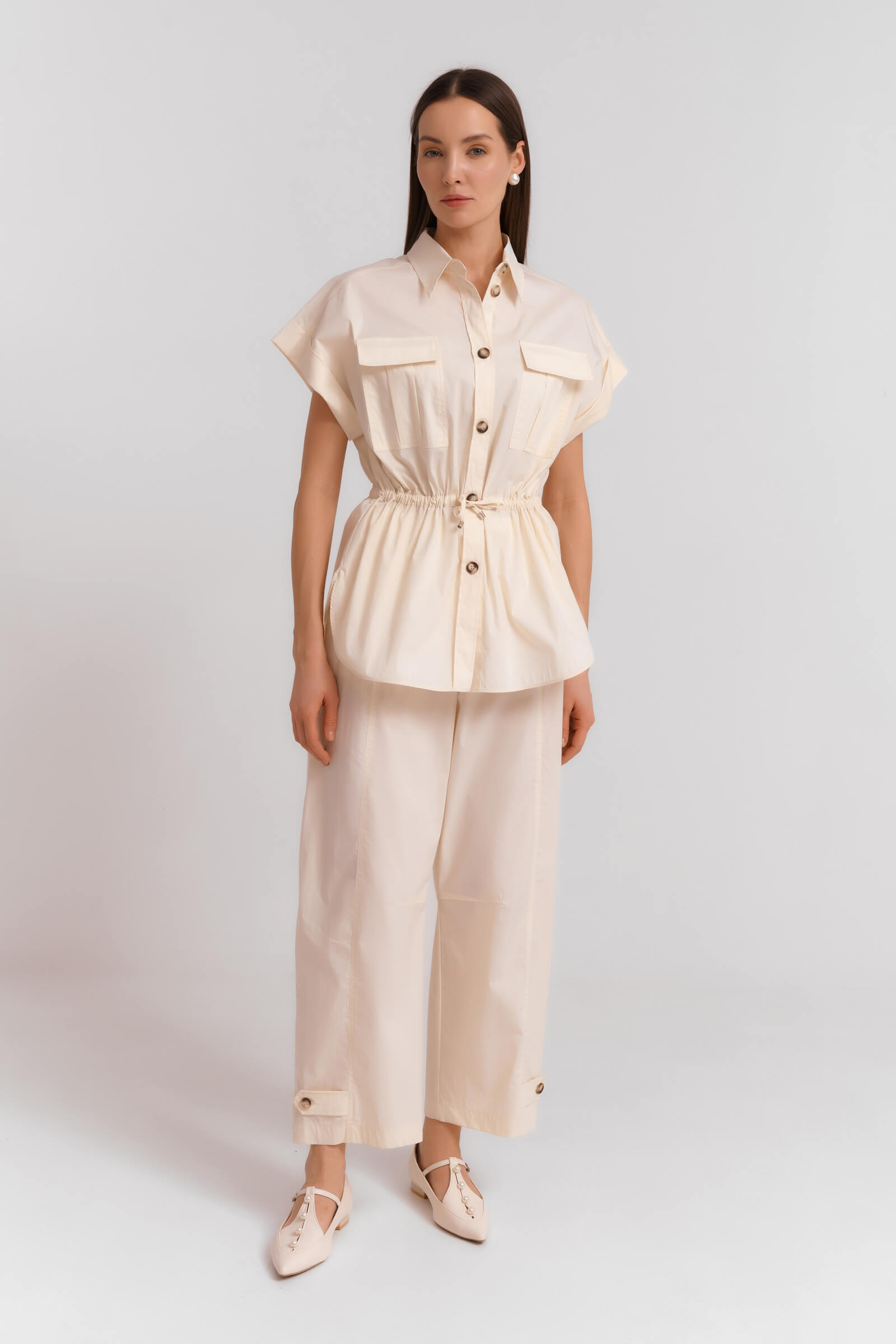 Укороченные брюки Бренд Diana Gallesi