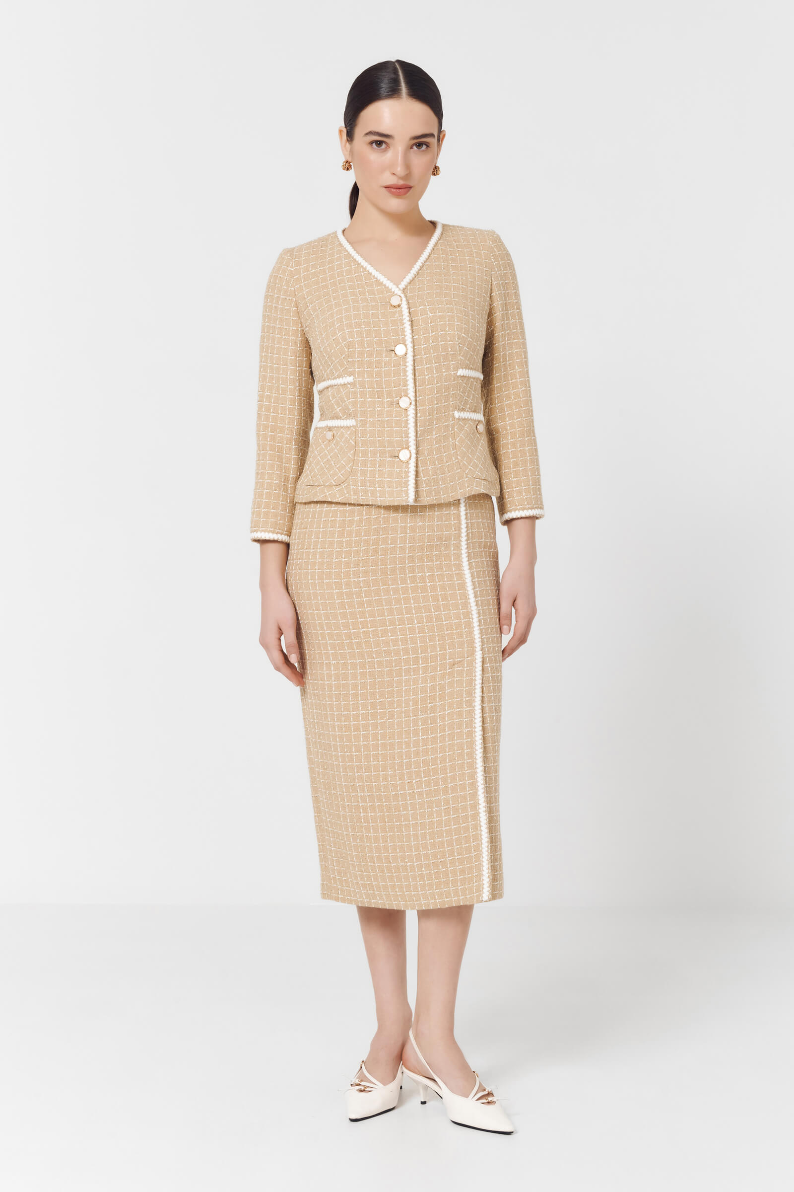 Жакет с люрексом Бренд Caterina Leman