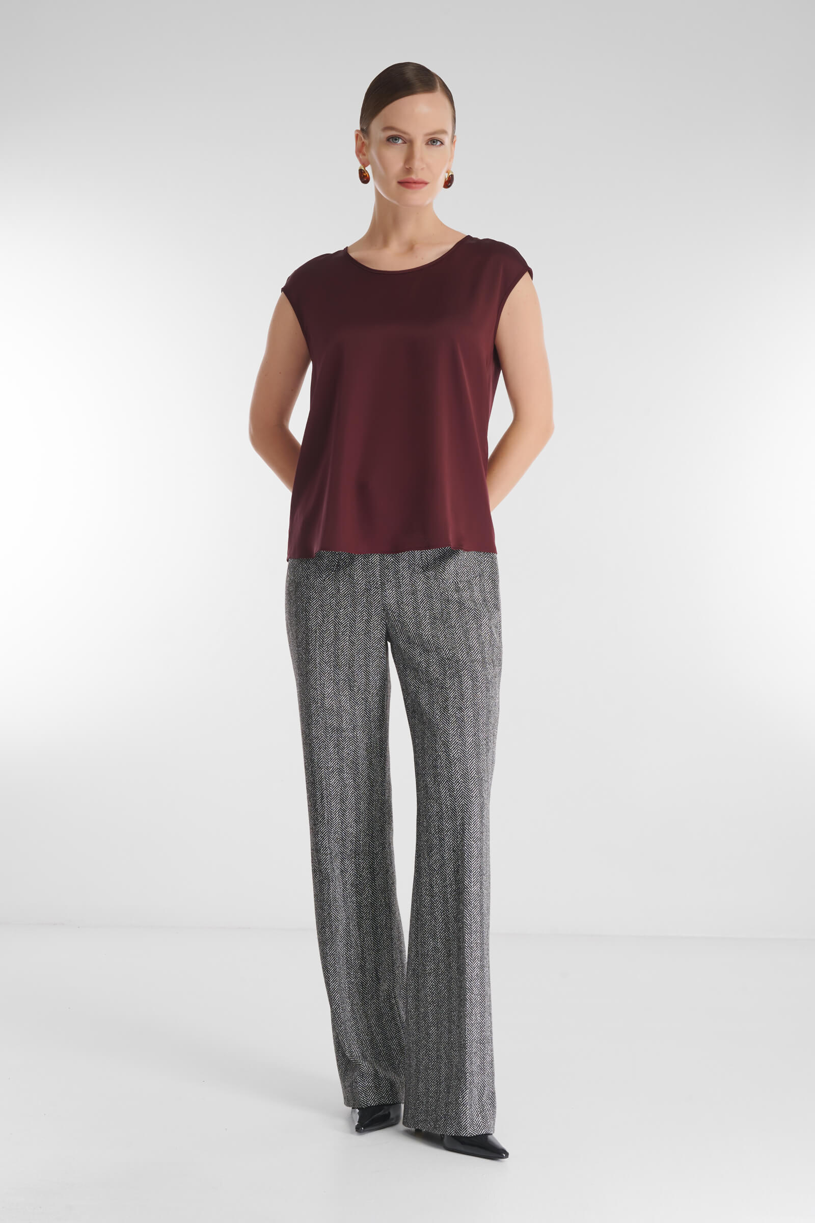 Топ из поливискозы Бренд Caterina Leman