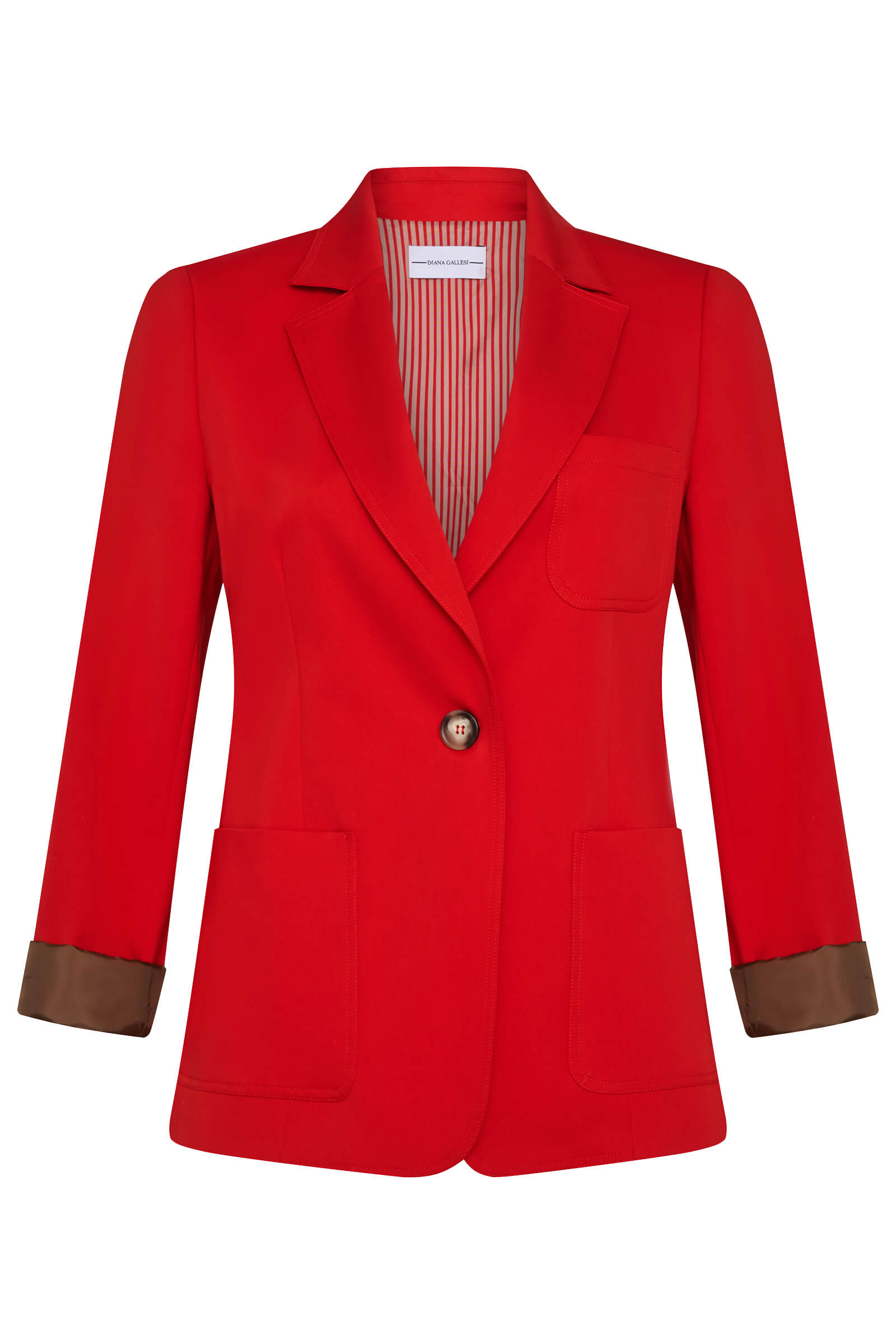 Пиджак с отложным воротником Бренд Diana Gallesi