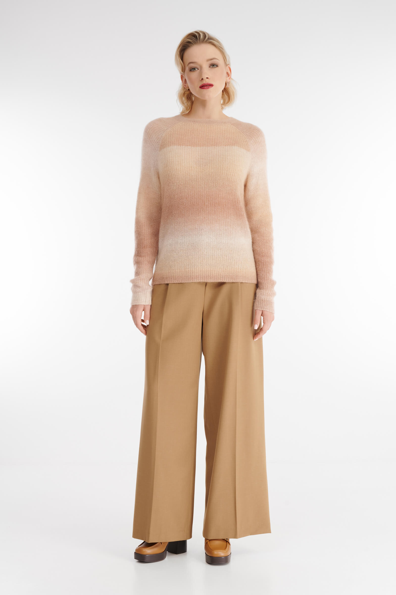 Джемпер с вырезом-лодочкой Бренд Diana Gallesi