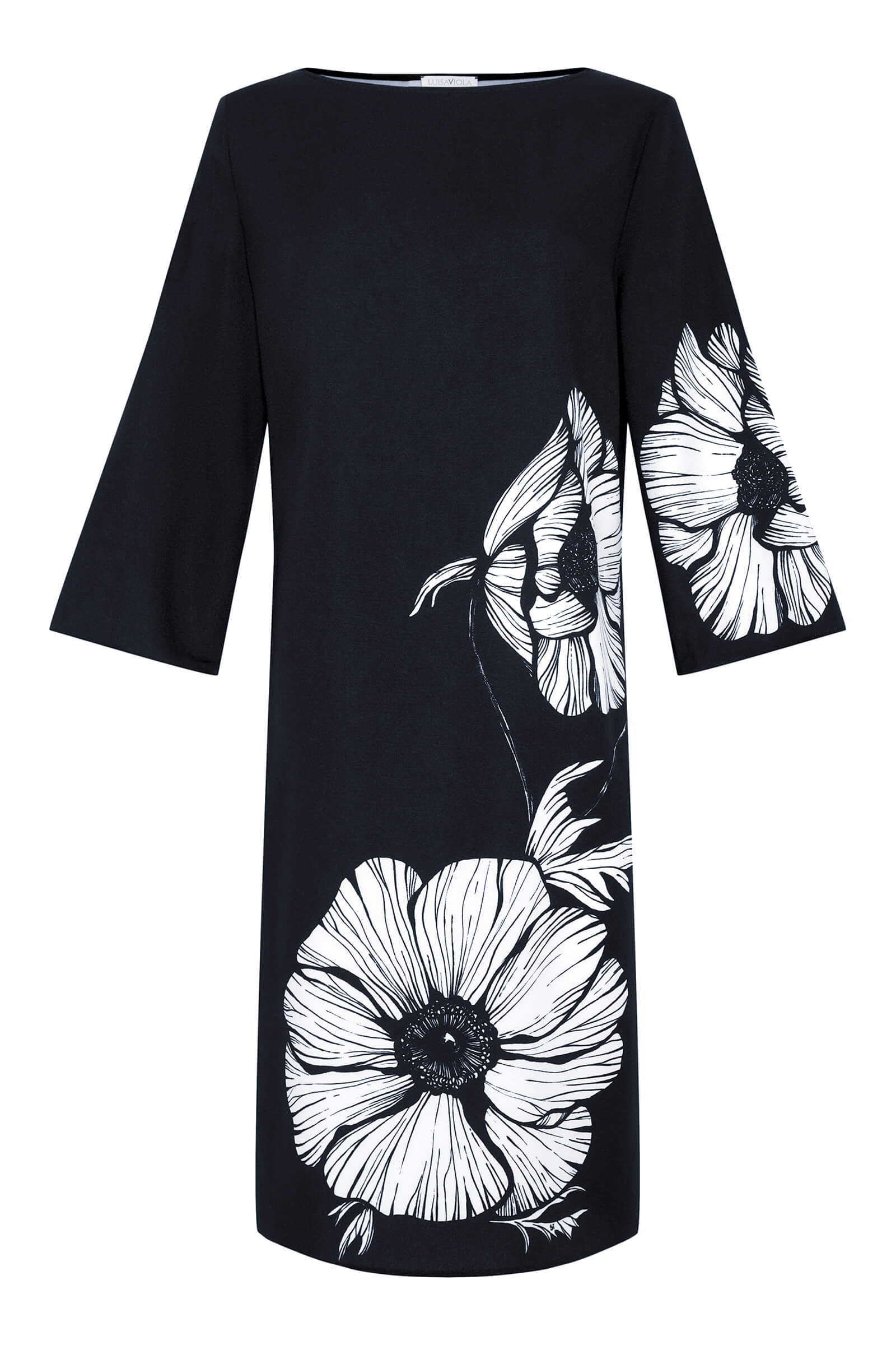 Платье с укороченным рукавом Бренд Luisa Viola