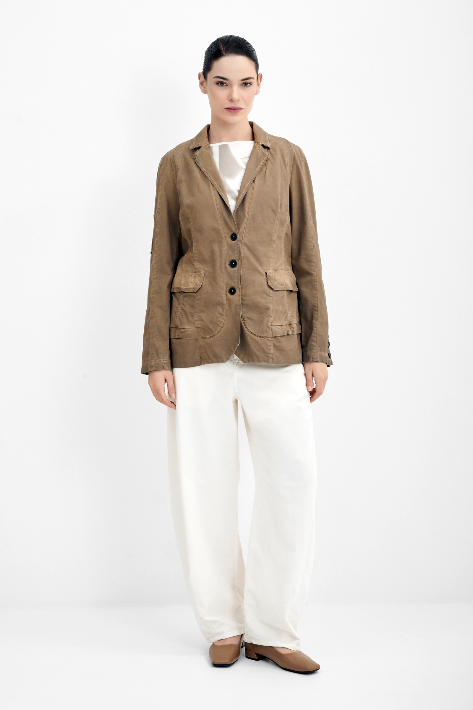 Жакет с вареным эффектом Бренд High