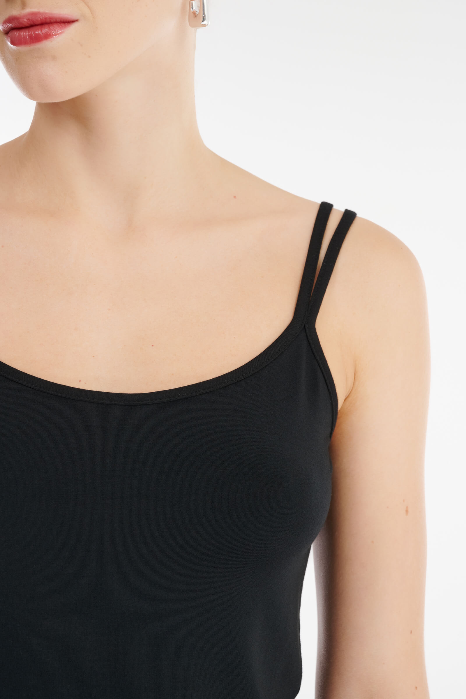 Майка с двойными бретелями Бренд Sarah Pacini