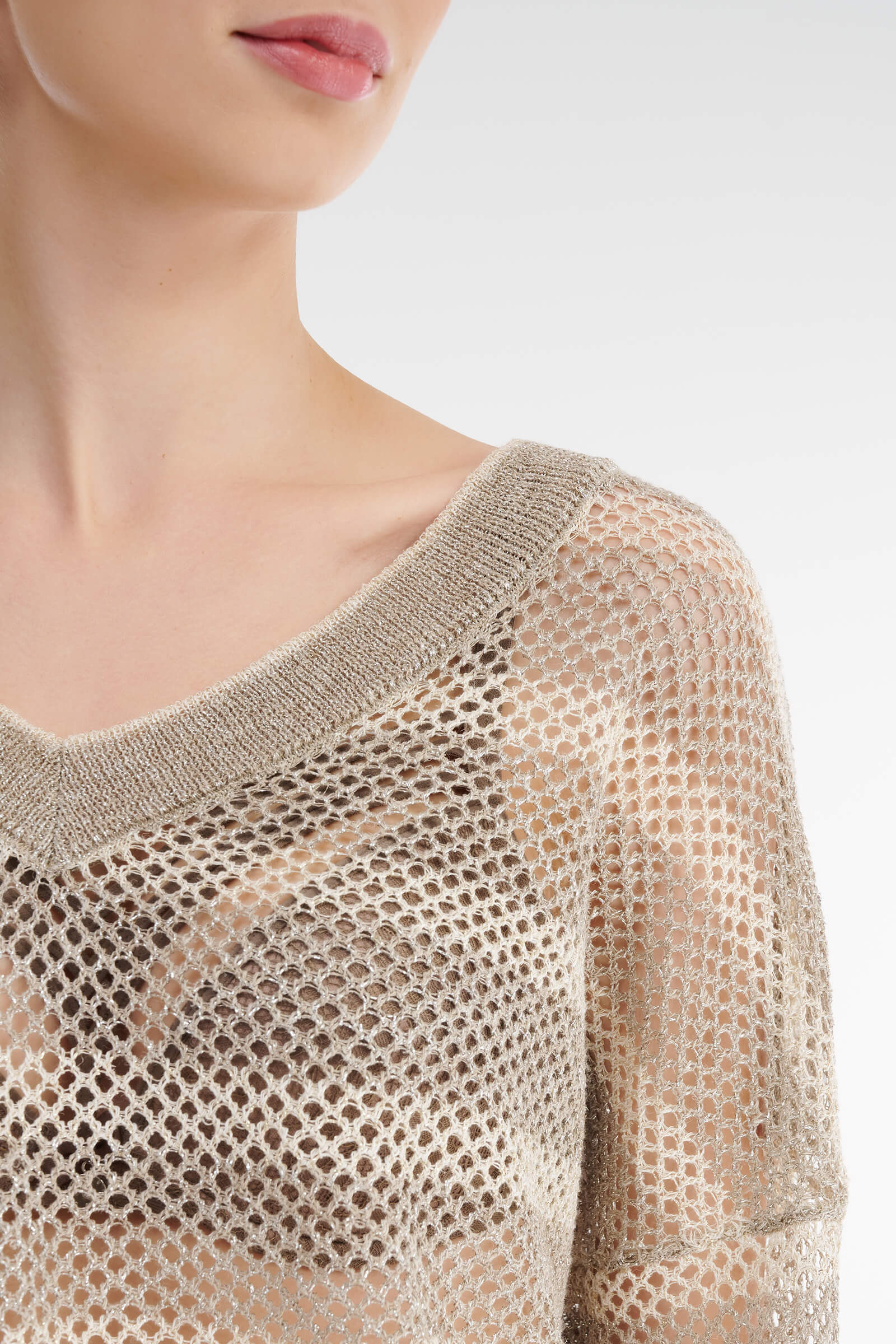 Пуловер с длинным рукавом Бренд Sarah Pacini