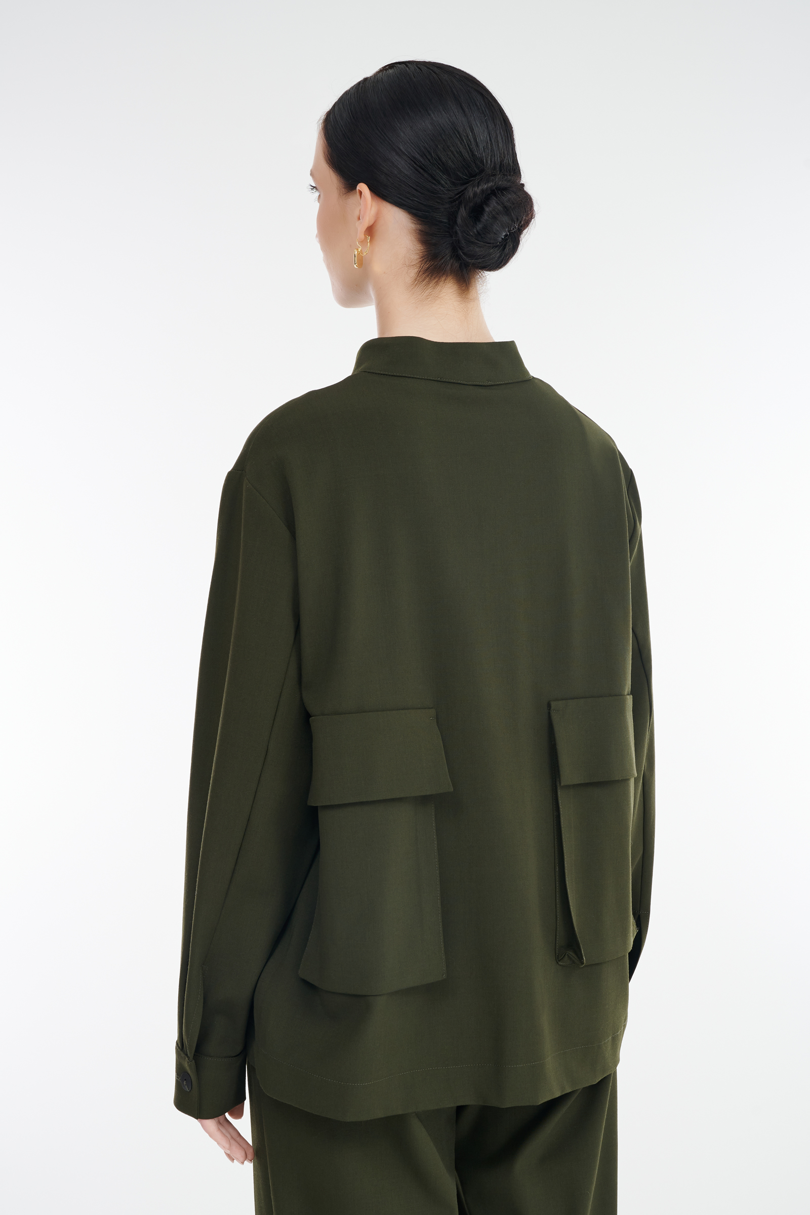 Кардиган с накладными карманами Бренд Sarah Pacini