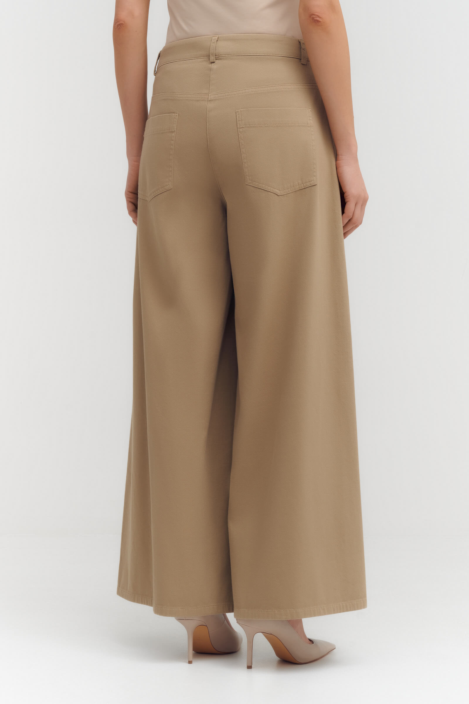 Укороченные юбка-брюки Бренд Sarah Pacini