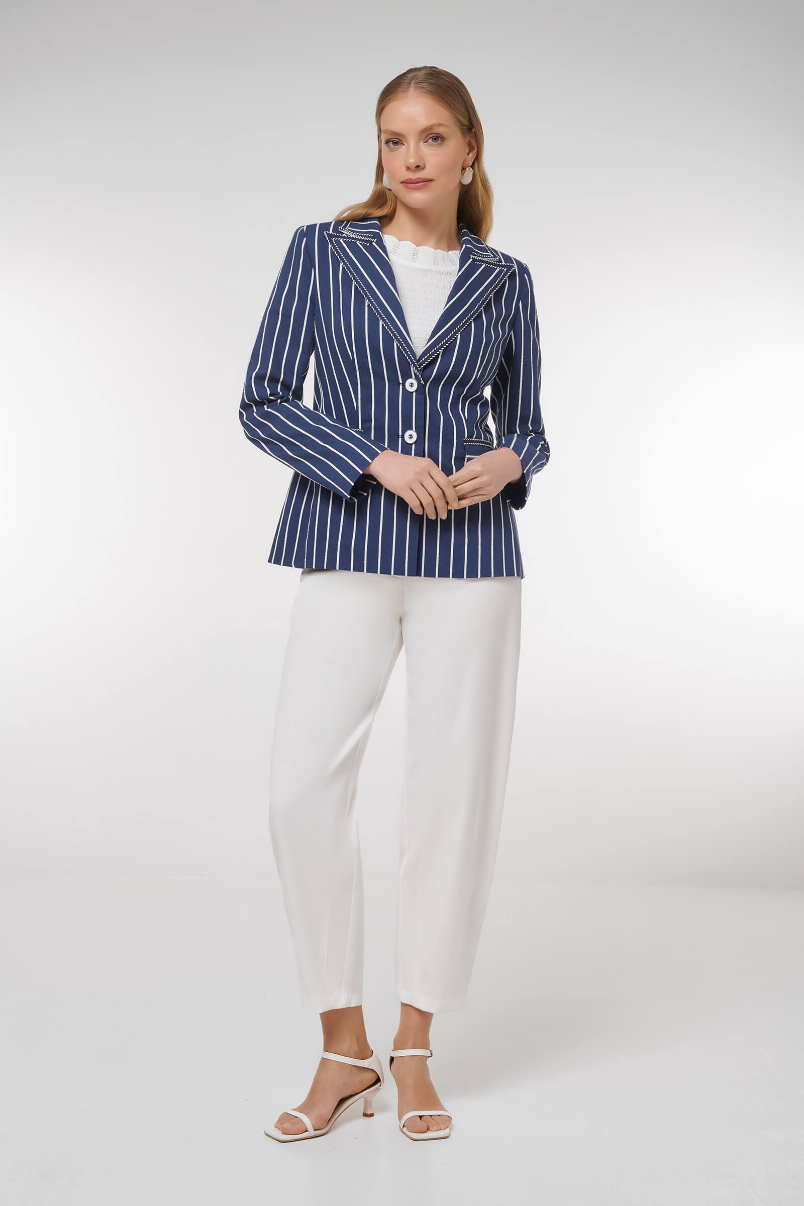 Жакет в полоску Бренд Caterina Leman