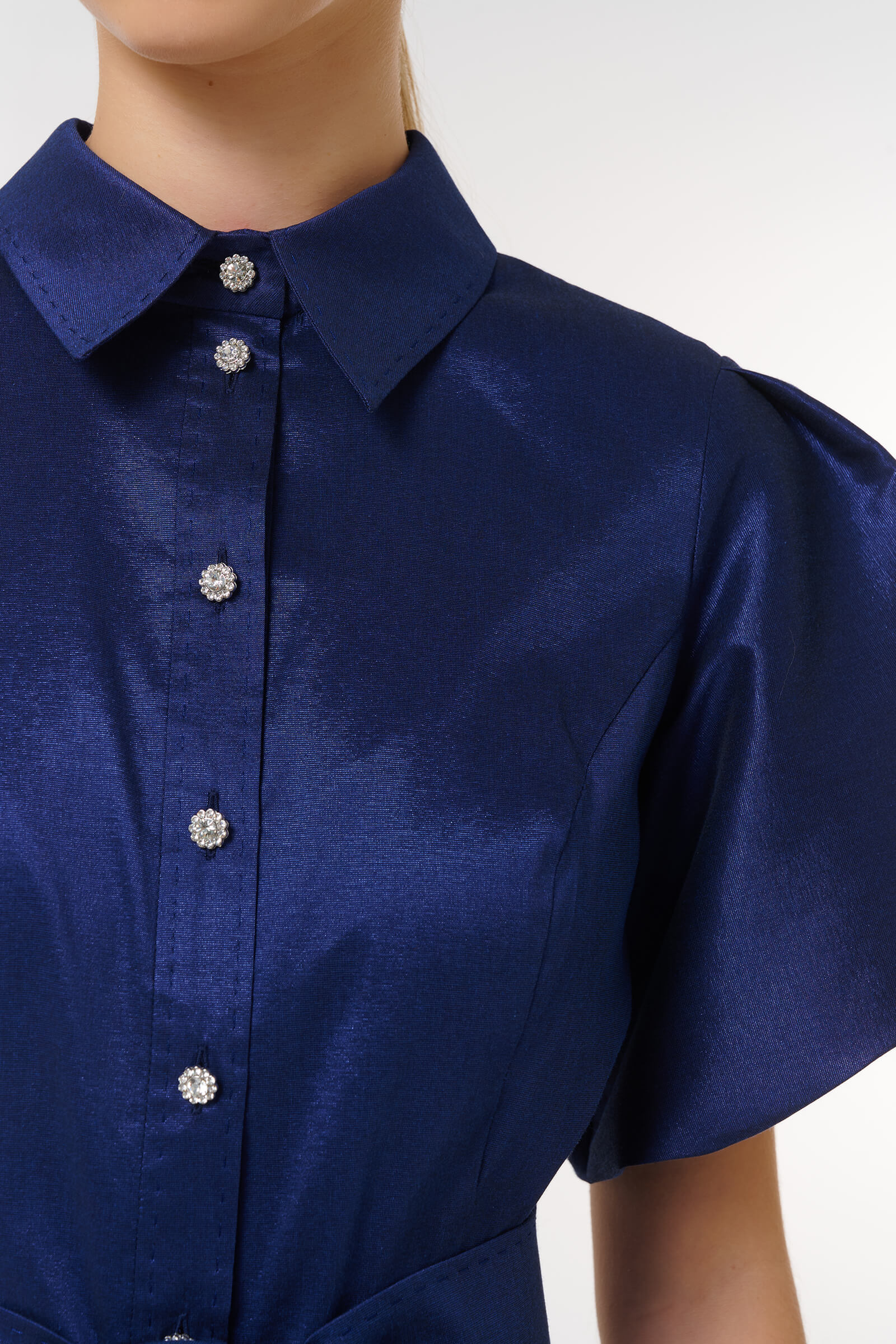 Платье миди с поясом Бренд Caterina Leman