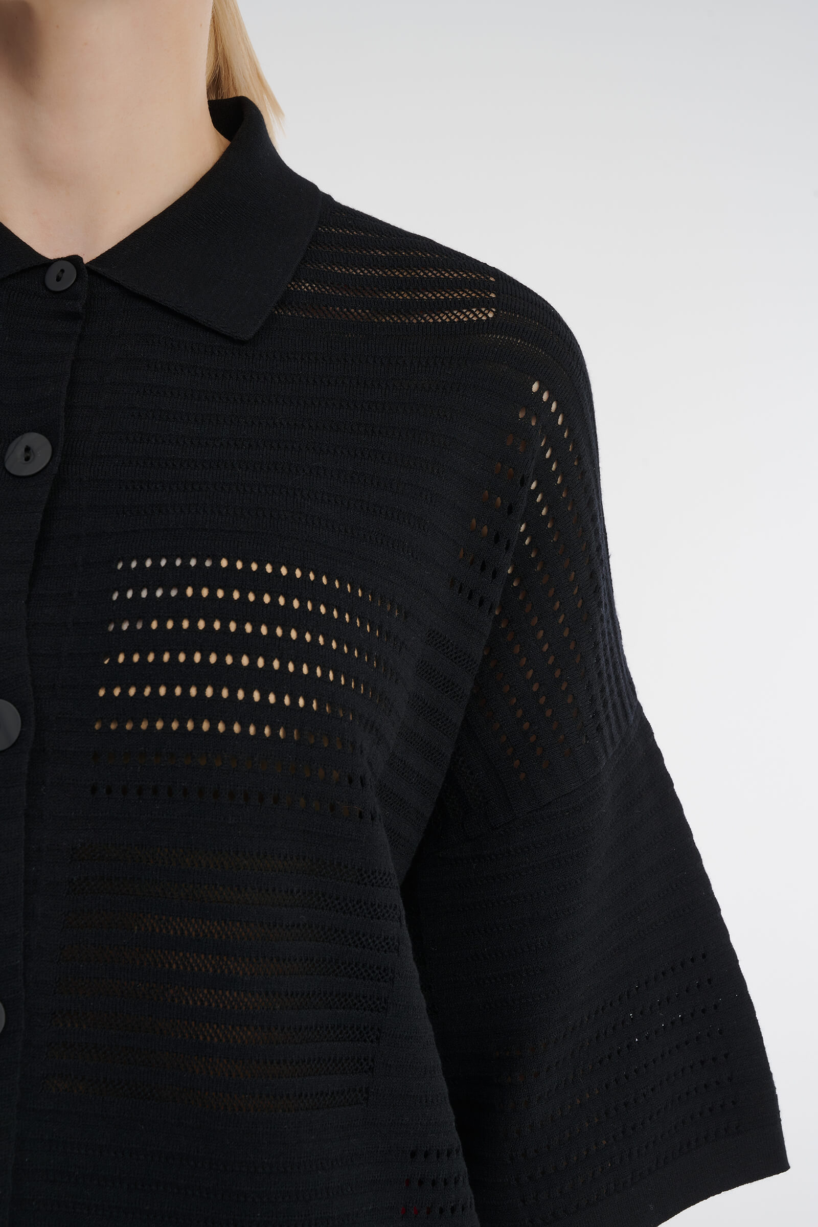 Кардиган с укороченным рукавом Бренд Sarah Pacini