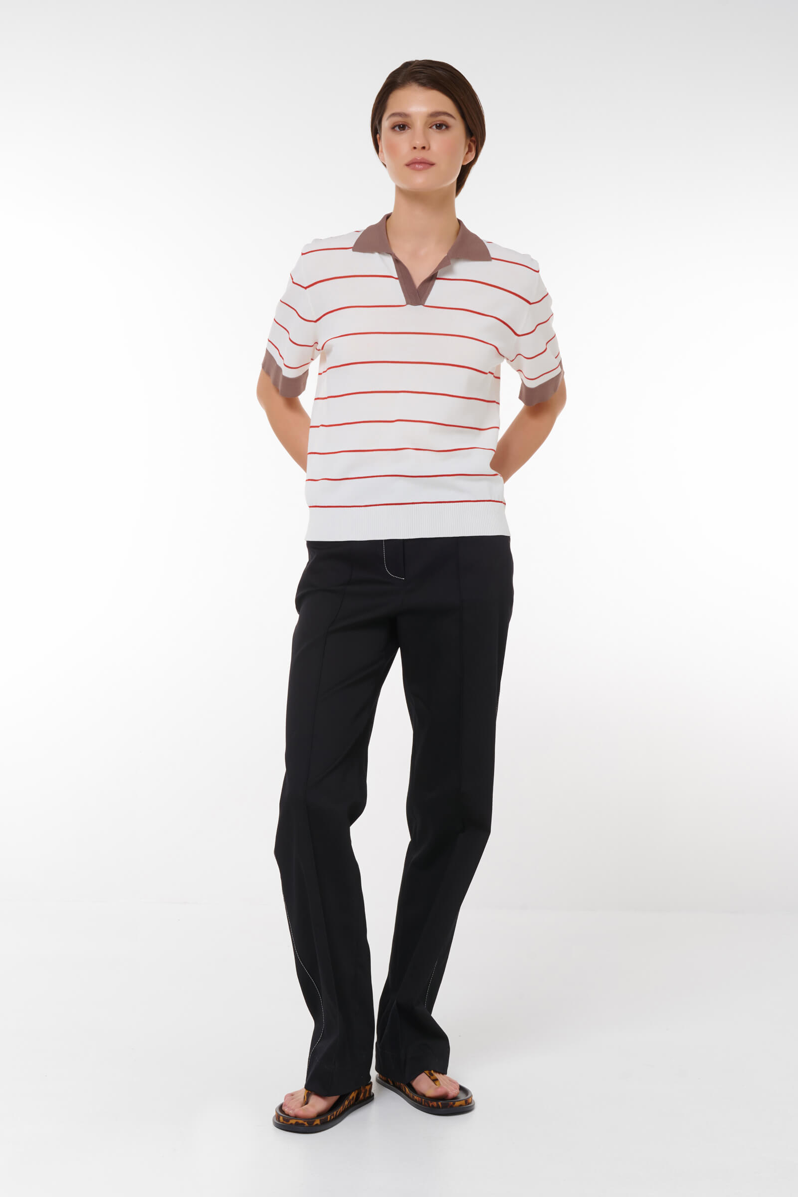 Джемпер в полоску Бренд Caterina Leman