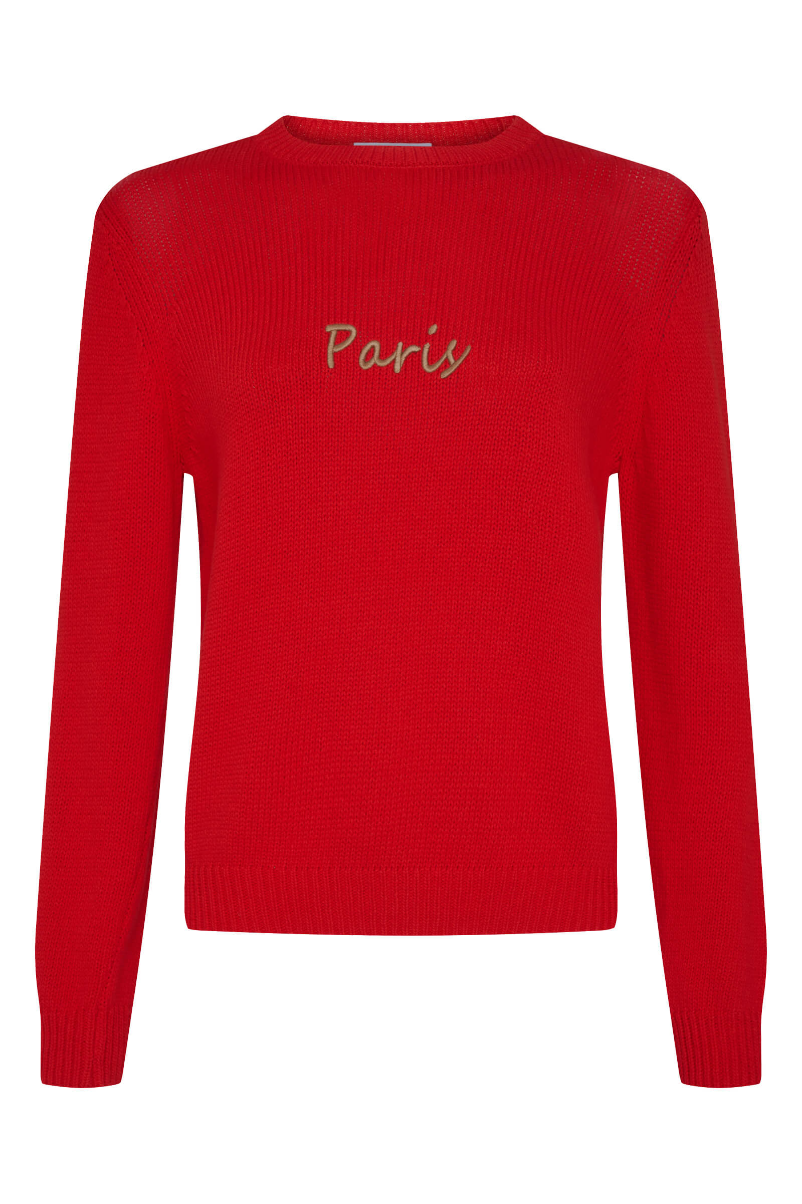 Джемпер с текстом в виде вышивки Бренд Diana Gallesi