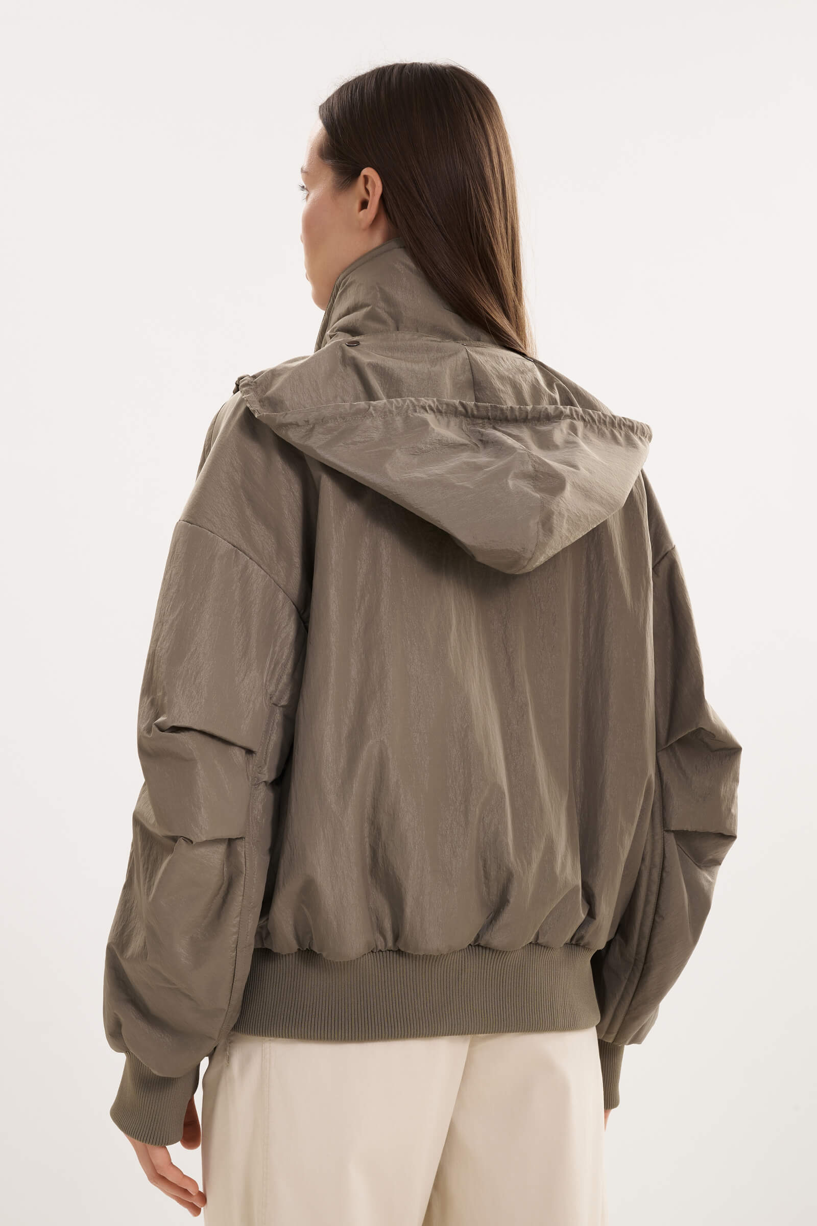 Куртка-бомбер из водонепроницаемого и ветрозащитного материала Бренд MM